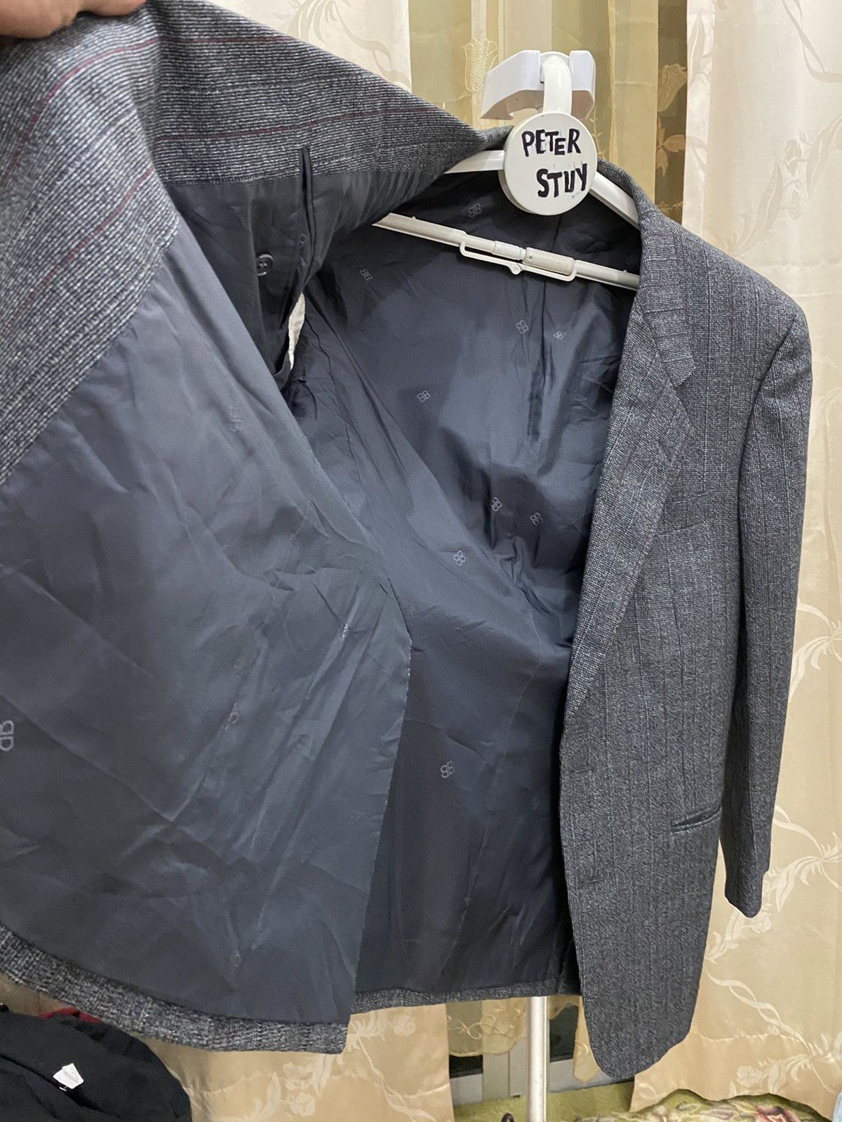 Balenciaga GK10 Balenciaga Paris Jacket/ Blazer Nice Design Size US M / EU 48-50 / 2 - 4 Thumbnail