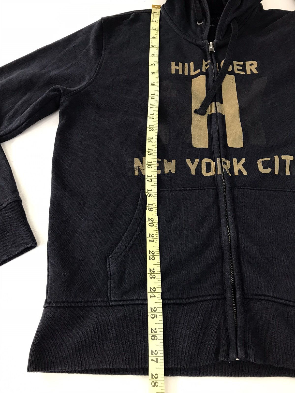 Tommy Hilfiger × Vintage Tommy Hilfiger New York City Hoodie Big H Logo Zipper Style Size US L / EU 52-54 / 3 - 10 Thumbnail