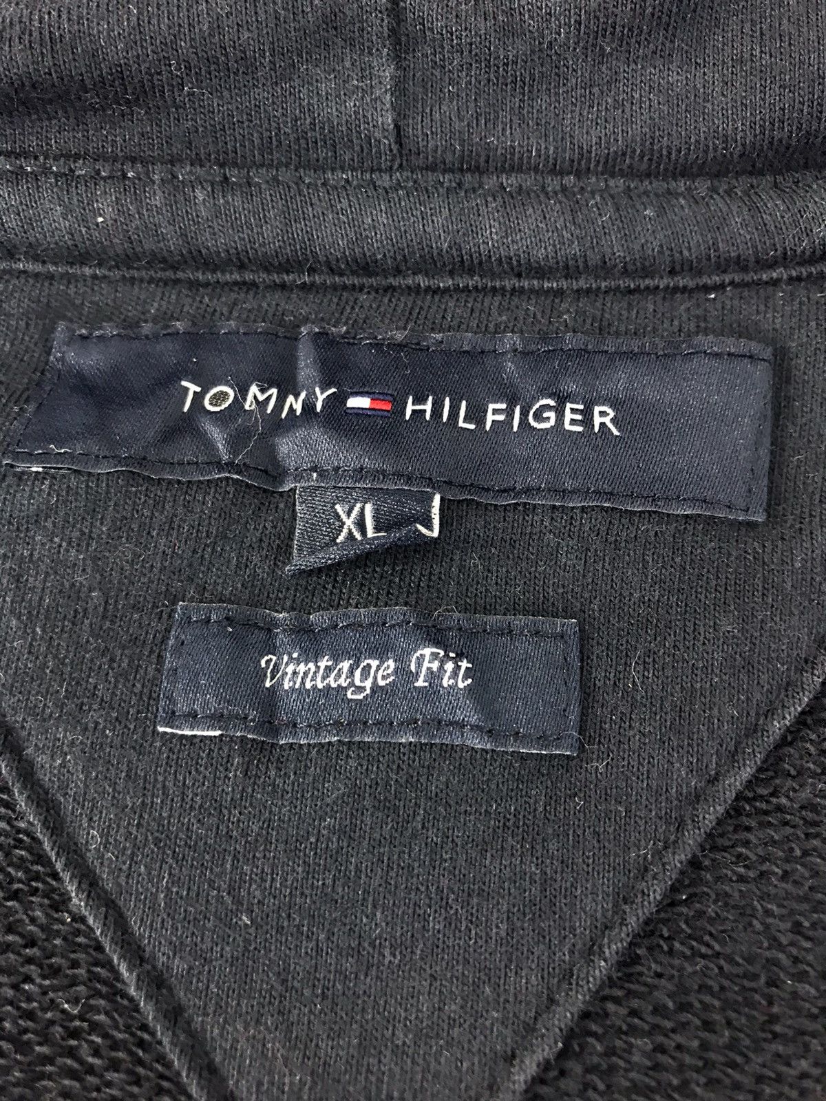 Tommy Hilfiger × Vintage Tommy Hilfiger New York City Hoodie Big H Logo Zipper Style Size US L / EU 52-54 / 3 - 5 Thumbnail