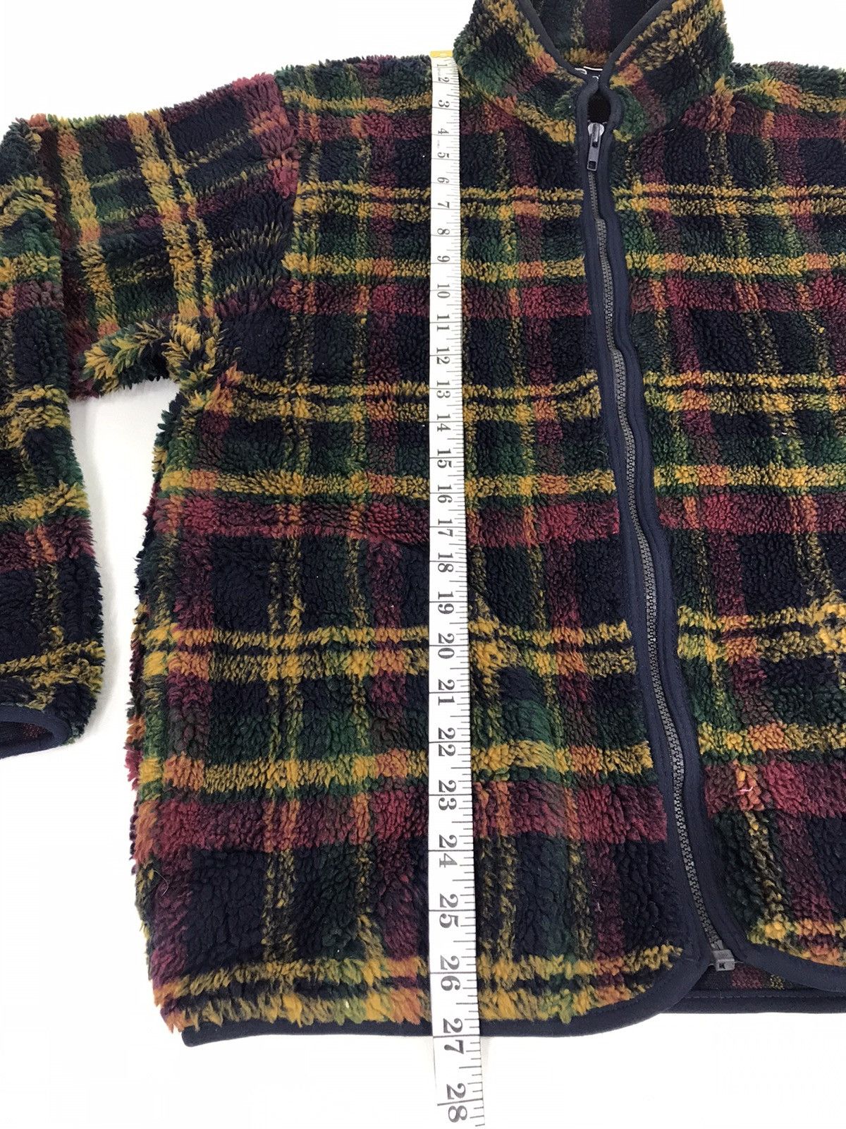 Penfield Vintage Penfield USA Fleece Checked Striped Zipper Size US M / EU 48-50 / 2 - 7 Thumbnail
