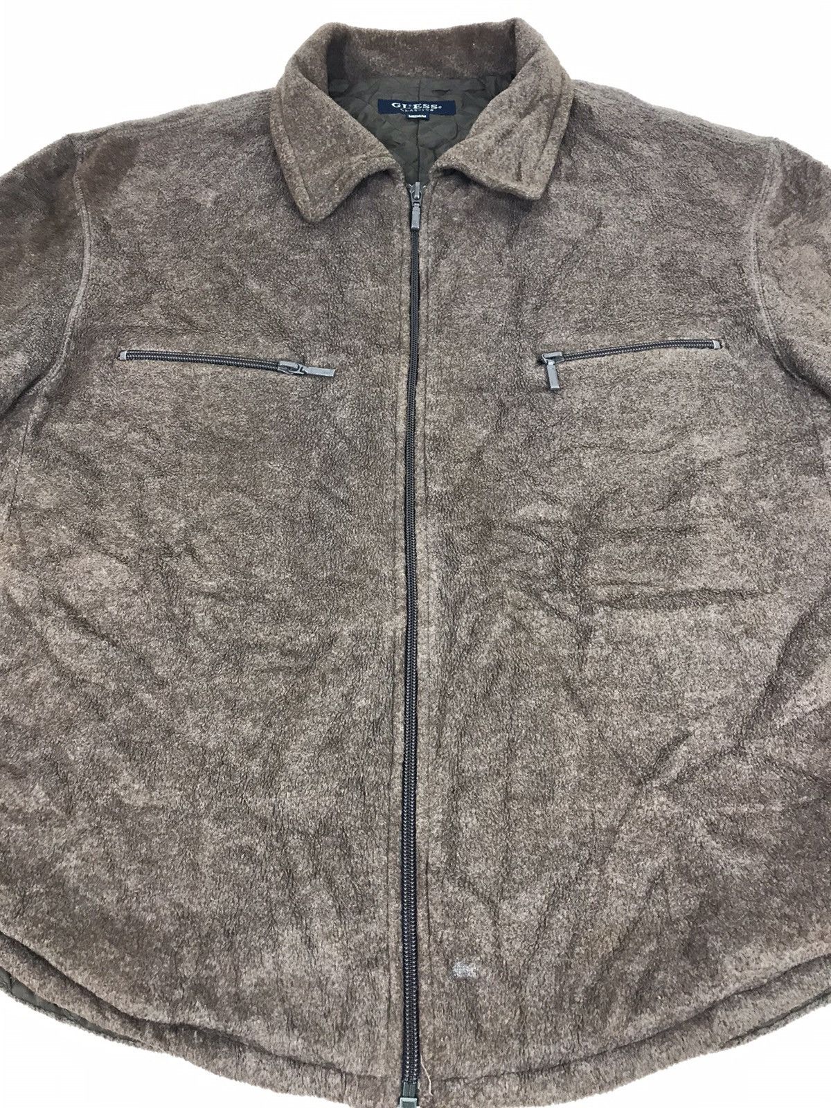 Guess × Other Guess Classic Jacket Quilted Inner Classic Military Style Size US M / EU 48-50 / 2 - 2 Thumbnail