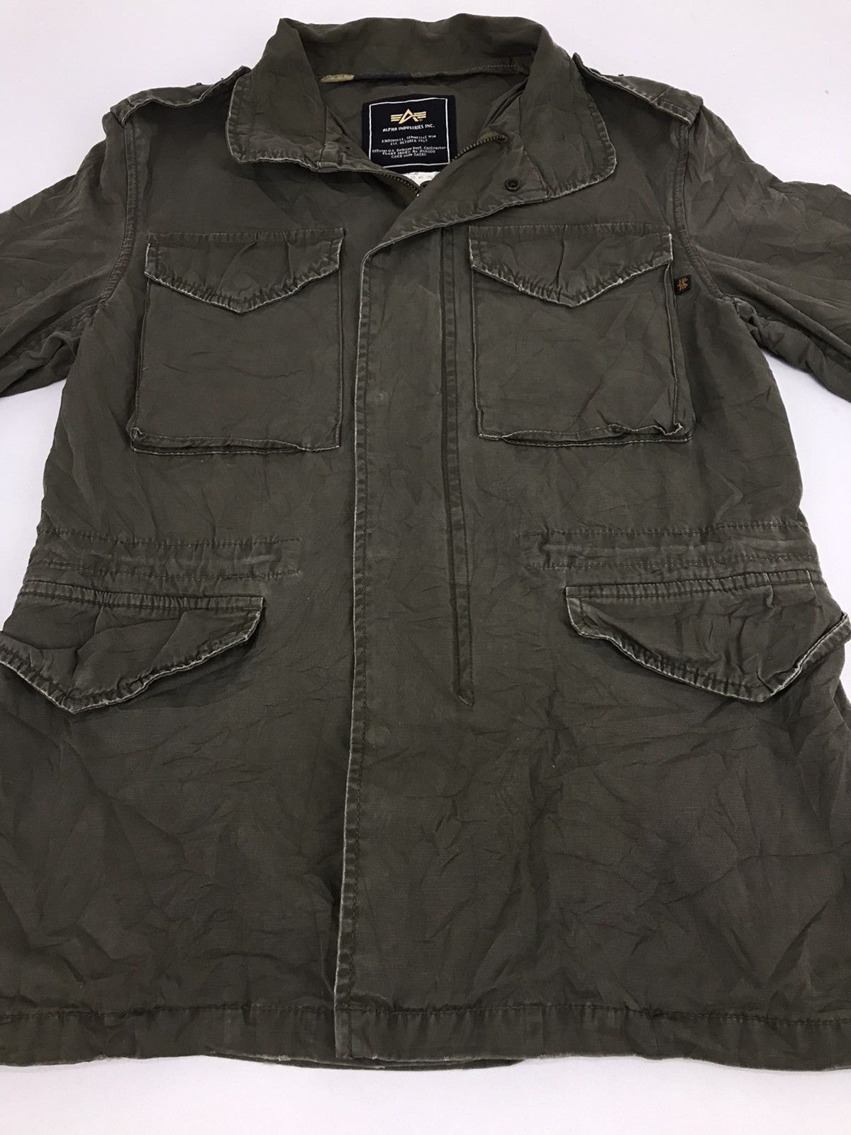 Alpha Industries Vintage Alpha Industries Military Jacket Tactical Size M / US 6-8 / IT 42-44 - 11 Thumbnail