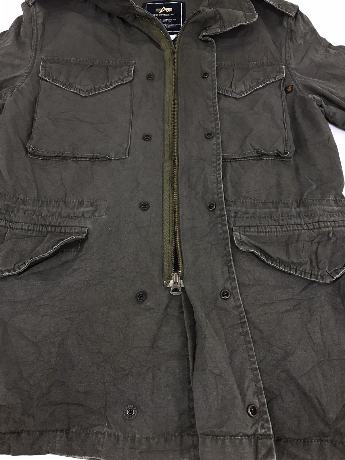 Alpha Industries Vintage Alpha Industries Military Jacket Tactical Size M / US 6-8 / IT 42-44 - 12 Thumbnail