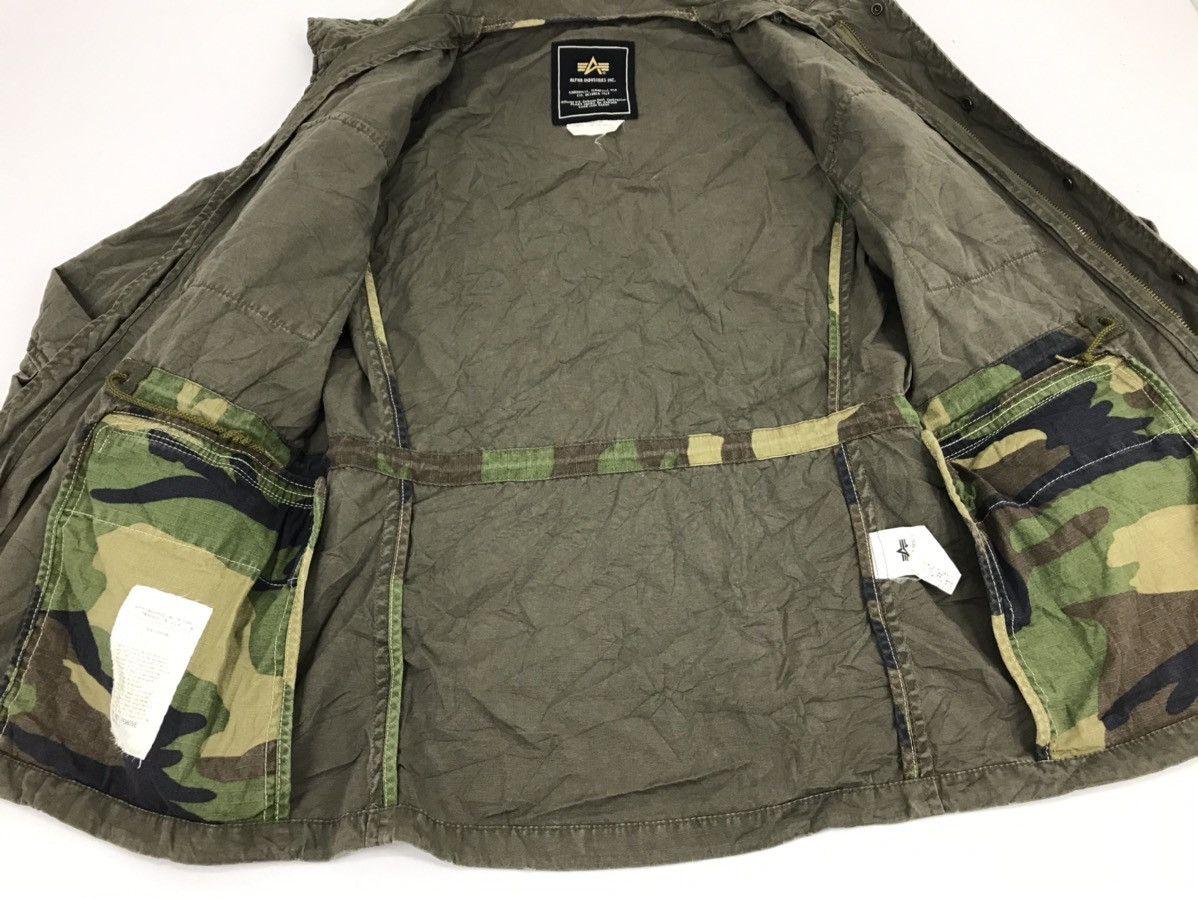 Alpha Industries Vintage Alpha Industries Military Jacket Tactical Size M / US 6-8 / IT 42-44 - 5 Thumbnail