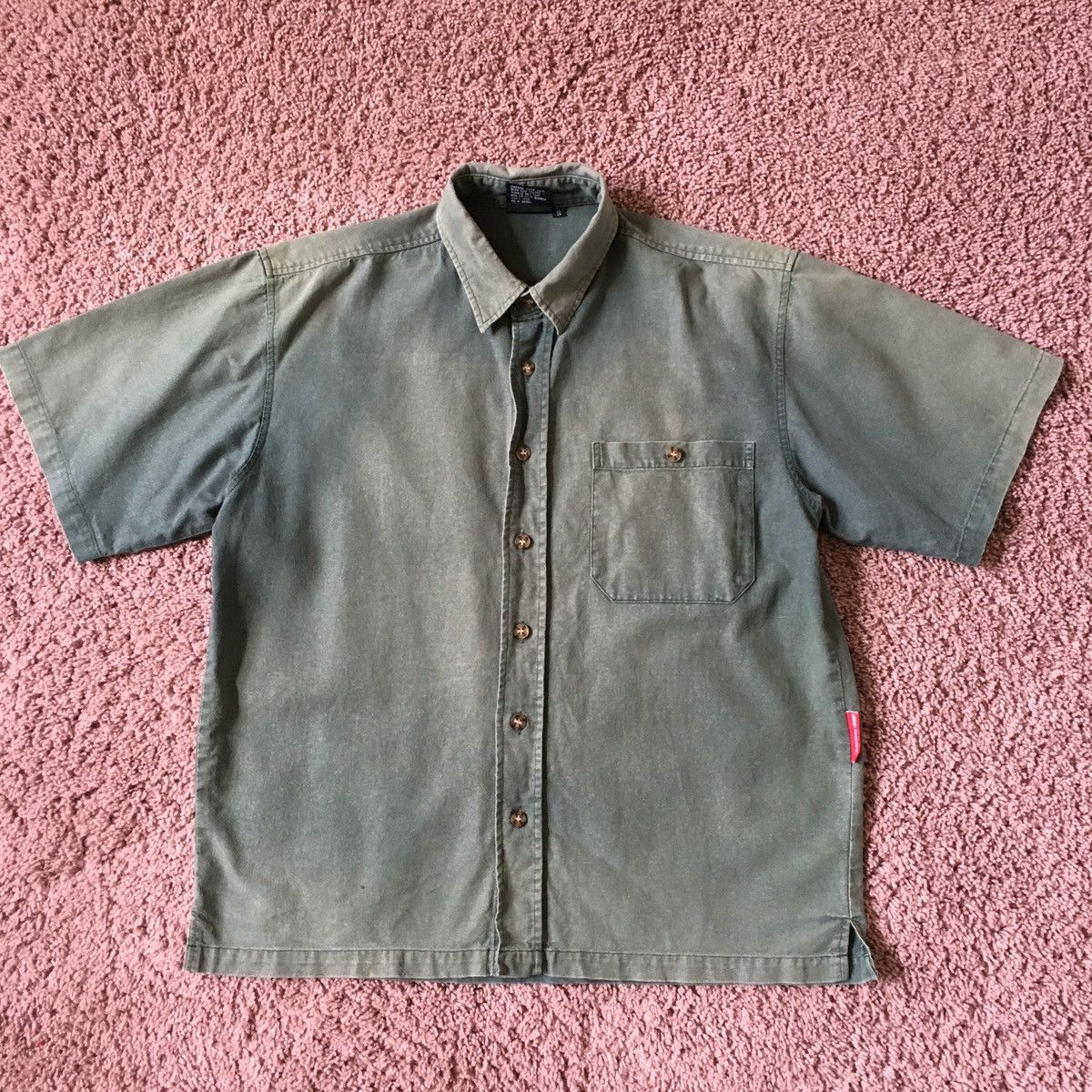 Manastash × Vintage vintage faded green manastash hemp button down Size US S / EU 44-46 / 1 - 1 Thumbnail