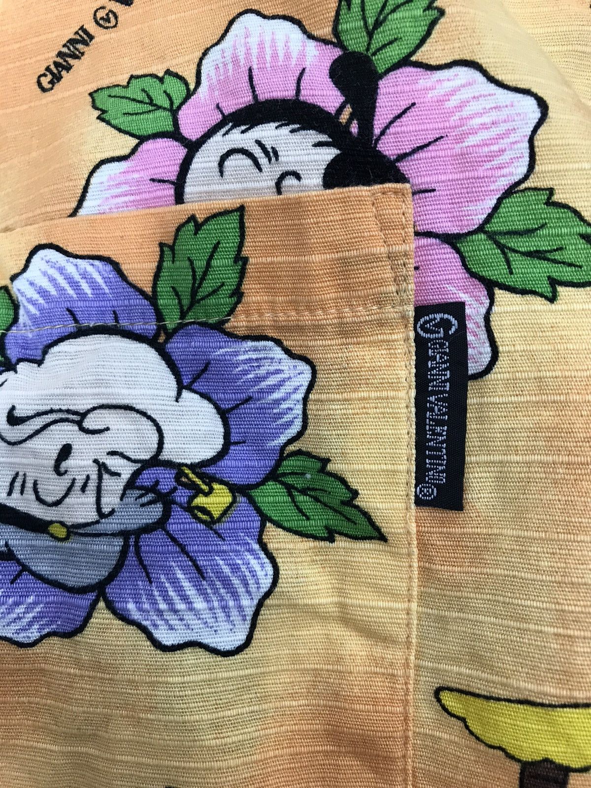 Disney × Gianni Valentino × Valentino Vintage Gianni Valentino Kimono Jinbei Popeye Sailorman Size US M / EU 48-50 / 2 - 5 Thumbnail