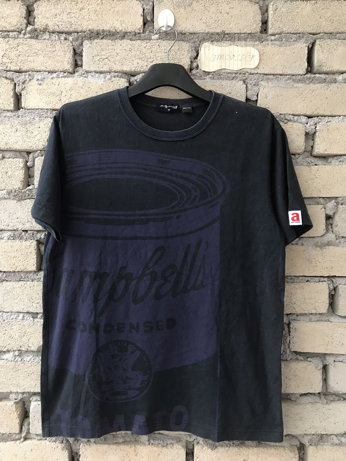 Andy Warhol × Designer × Uniqlo Andy Warhol X Uniqlo Tee Campbell’s Spell Out Big Printed Size US M / EU 48-50 / 2 - 1 Thumbnail