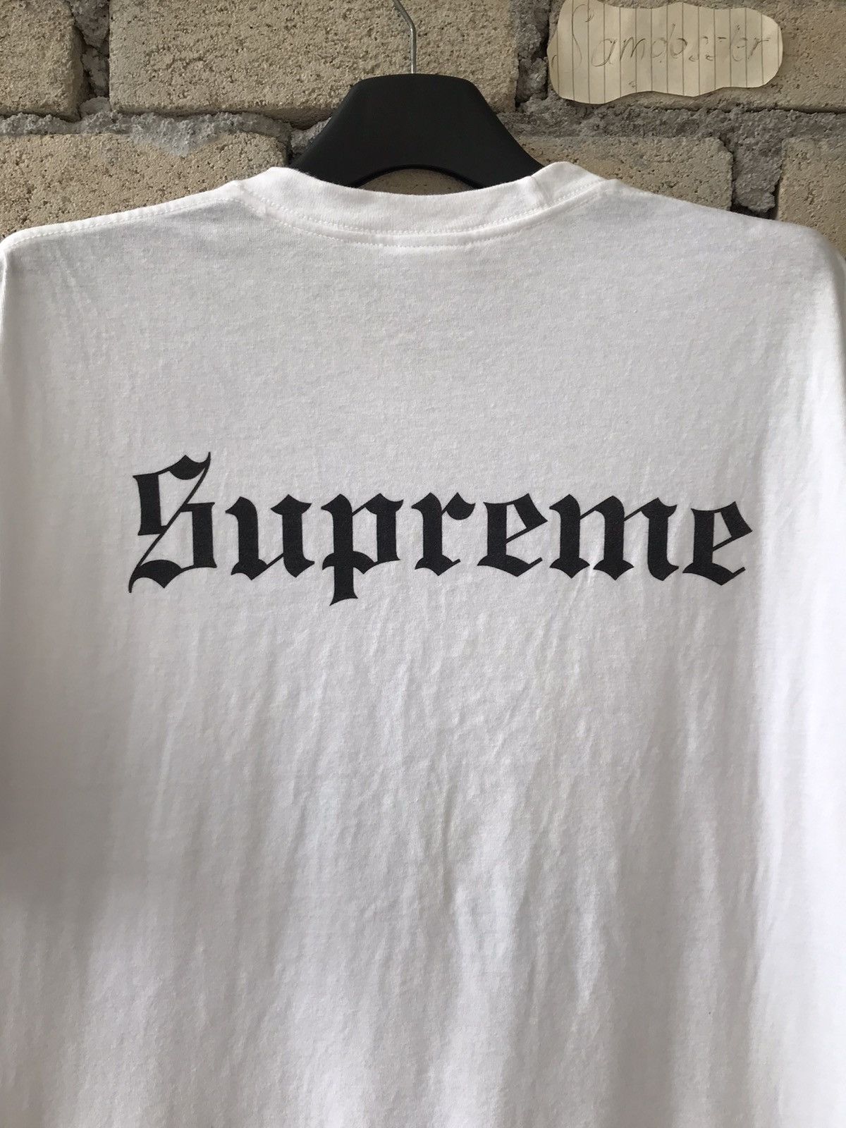 Band Tees × Supreme Supreme X Slayer Band Tee Eagle Logo Black Metal Legit Item Size US L / EU 52-54 / 3 - 6 Thumbnail