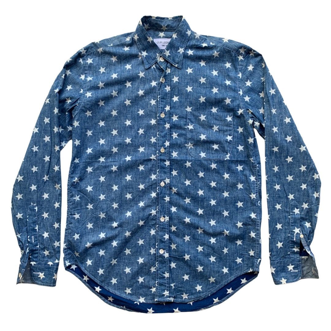 Our Legacy Star Printed Button-up Shirt