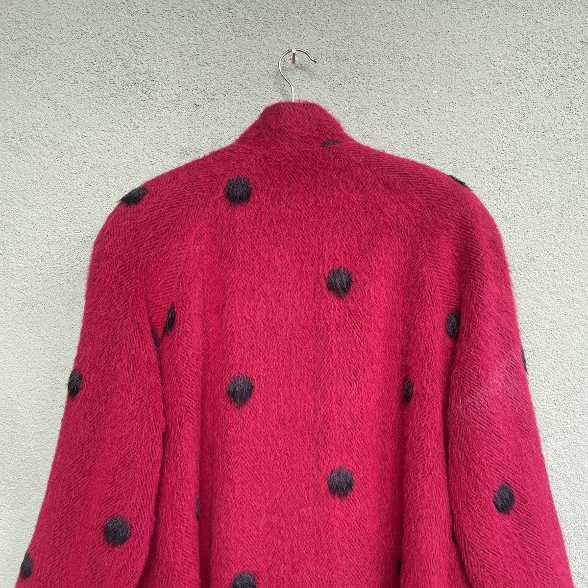 Japanese Brand × Vintage Japanese Vintage Mohair Shag Shaggy Button Ups Jacket Size US XL / EU 56 / 4 - 10 Thumbnail