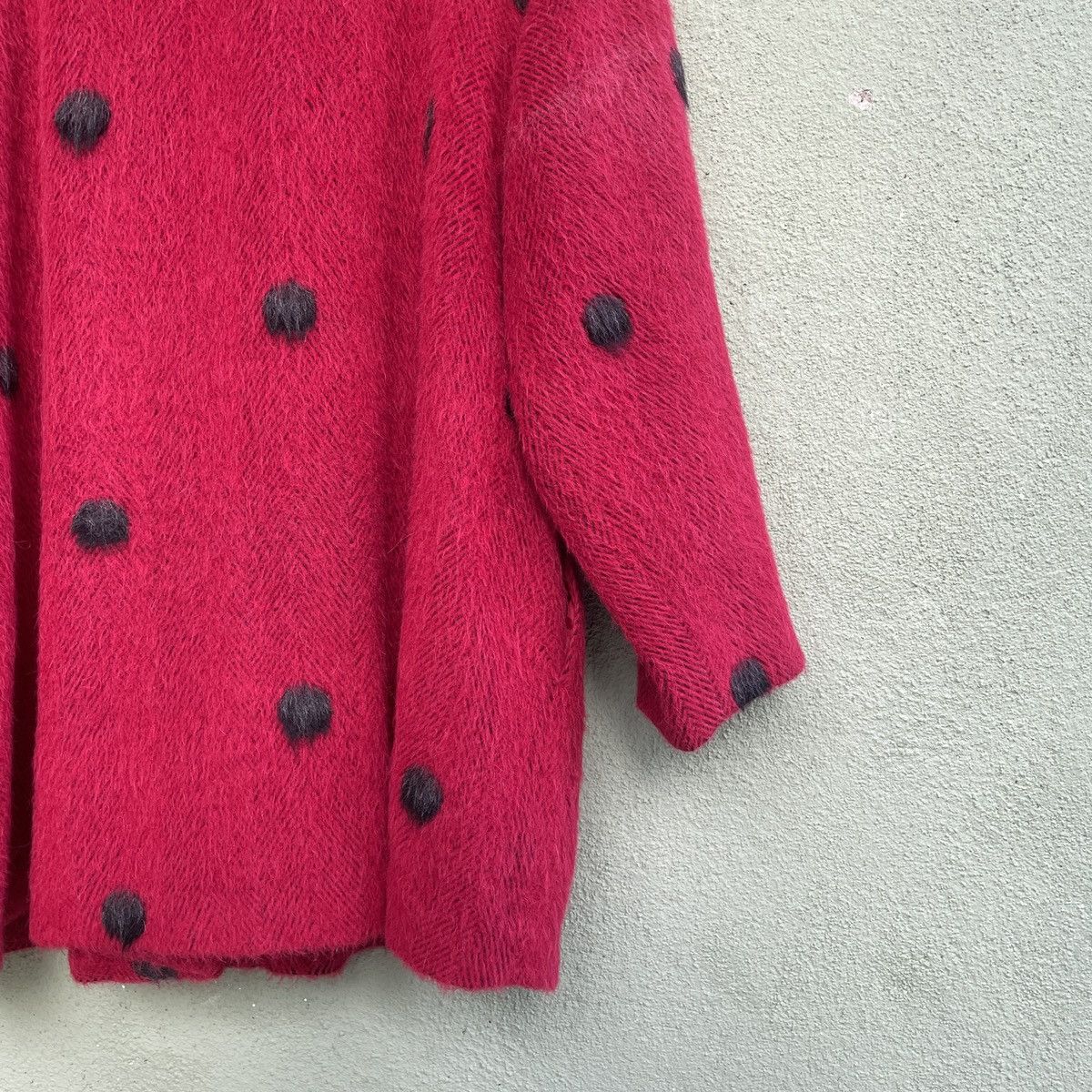 Japanese Brand × Vintage Japanese Vintage Mohair Shag Shaggy Button Ups Jacket Size US XL / EU 56 / 4 - 8 Thumbnail
