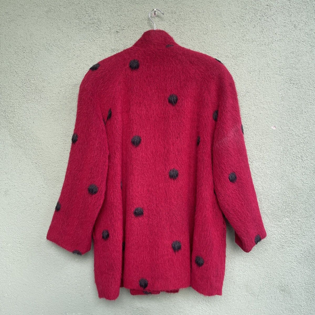 Japanese Brand × Vintage Japanese Vintage Mohair Shag Shaggy Button Ups Jacket Size US XL / EU 56 / 4 - 9 Thumbnail