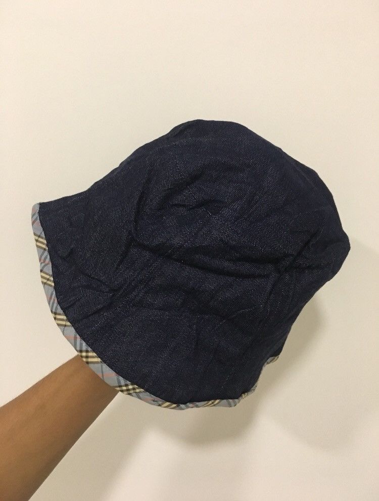 Burberry × Vintage denim hat Size ONE SIZE - 2 Thumbnail