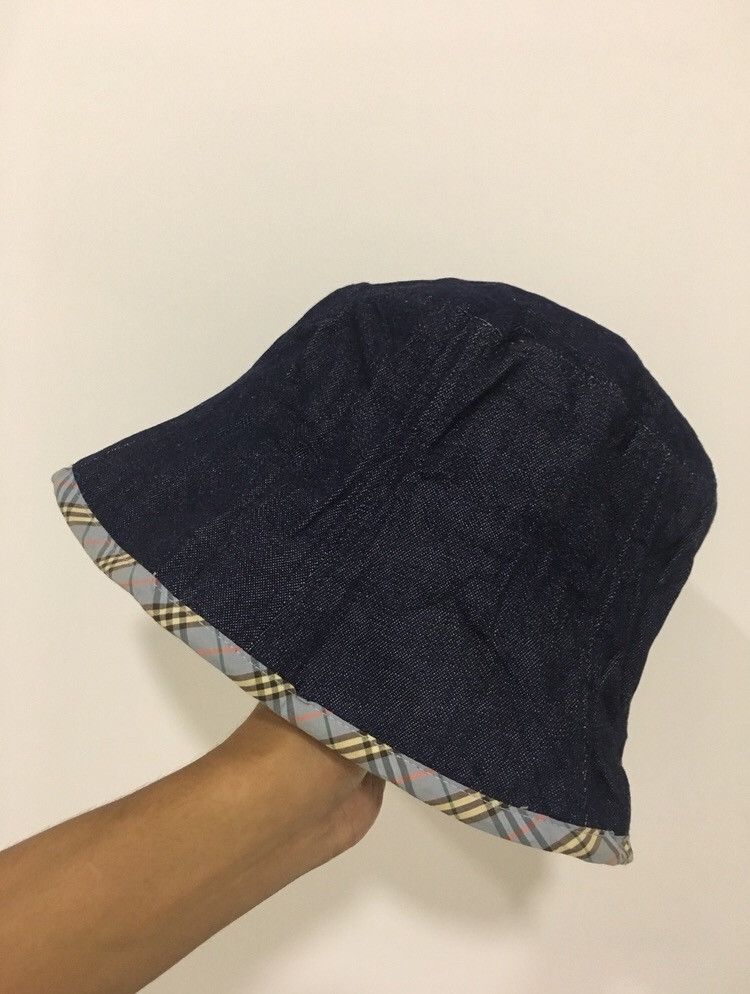 image of Burberry x Vintage Denim Hat, Men's