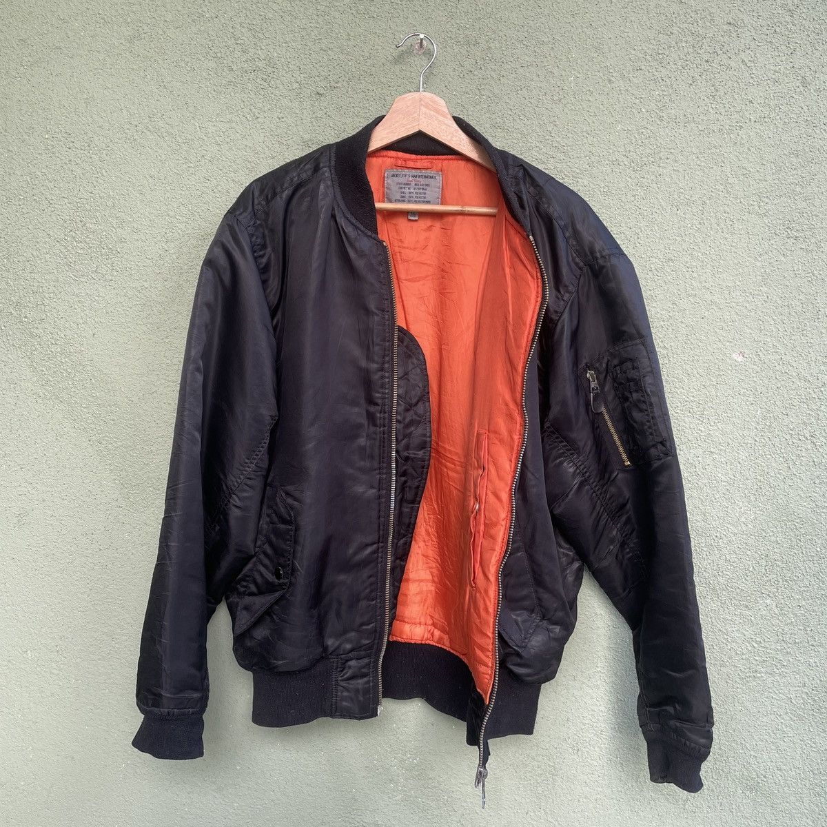 Japanese Brand Vintage FLY’S MAN INTERMEDIATE Zipper Ups Bomber Jacket Size US XL / EU 56 / 4 - 3 Thumbnail