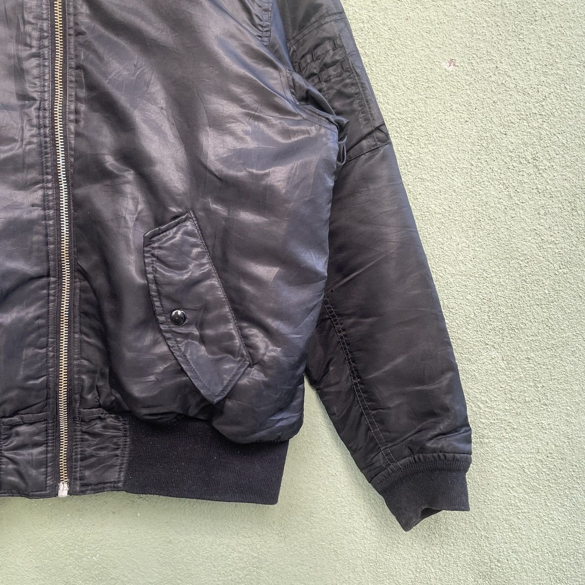Japanese Brand Vintage FLY’S MAN INTERMEDIATE Zipper Ups Bomber Jacket Size US XL / EU 56 / 4 - 6 Thumbnail