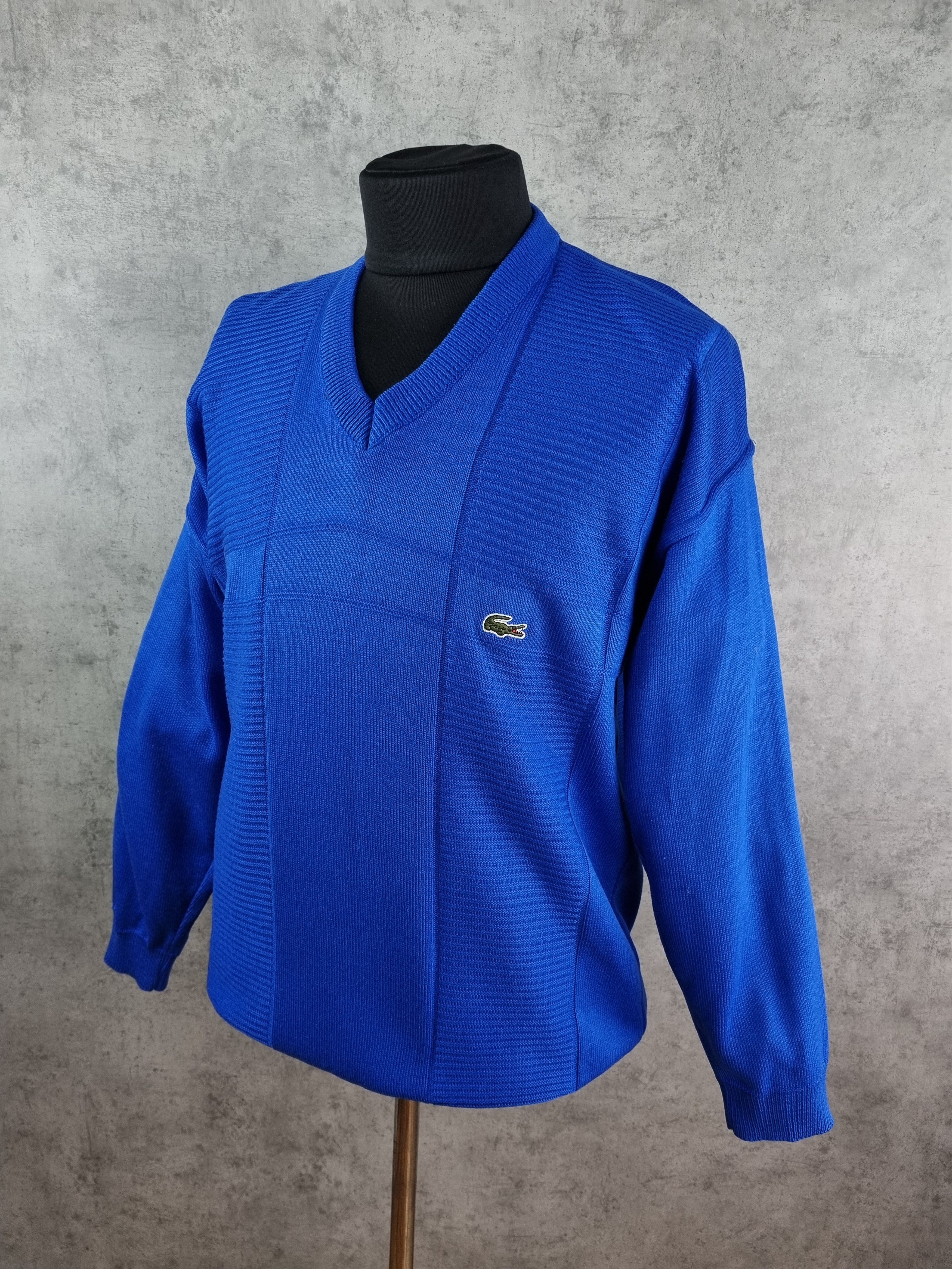 Lacoste × Vintage 80s LACOSTE Chemise Vintage Sweater made in France Size US XL / EU 56 / 4 - 5 Thumbnail