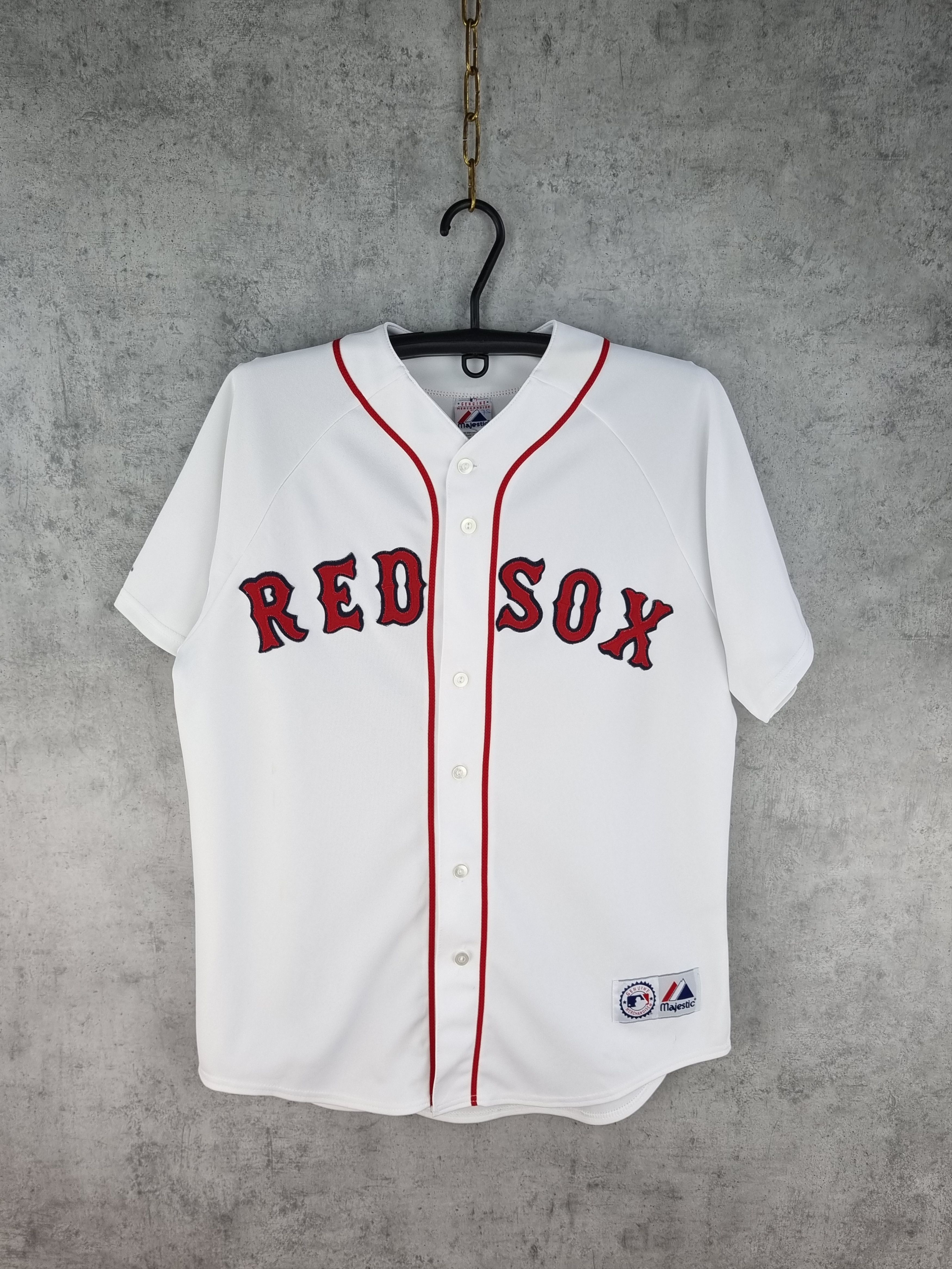 MLB Rare 80s Red Sox Spell Out Big logo tee shirt #34 Size US M / EU 48-50 / 2 - 1 Thumbnail