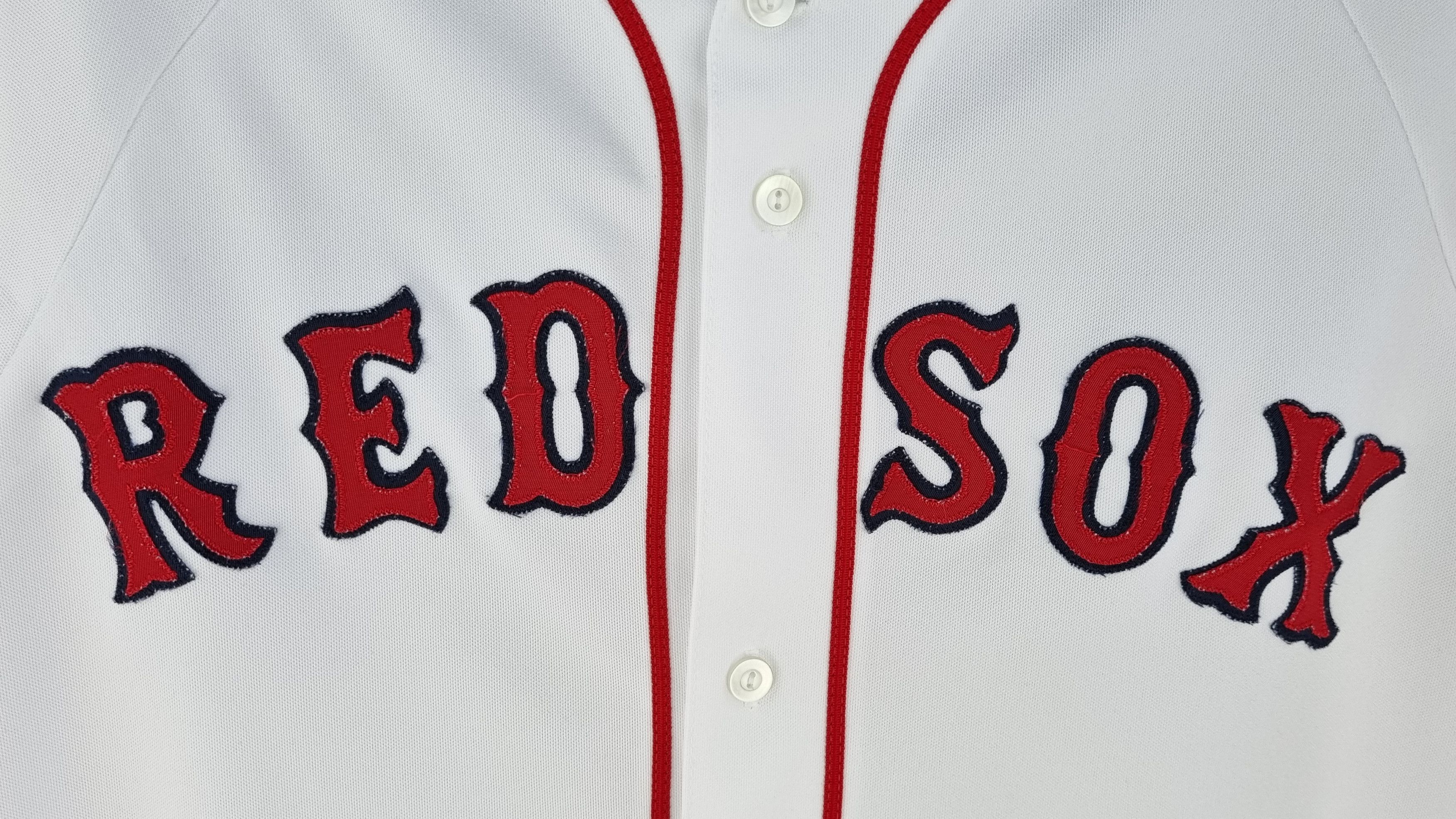 MLB Rare 80s Red Sox Spell Out Big logo tee shirt #34 Size US M / EU 48-50 / 2 - 8 Thumbnail