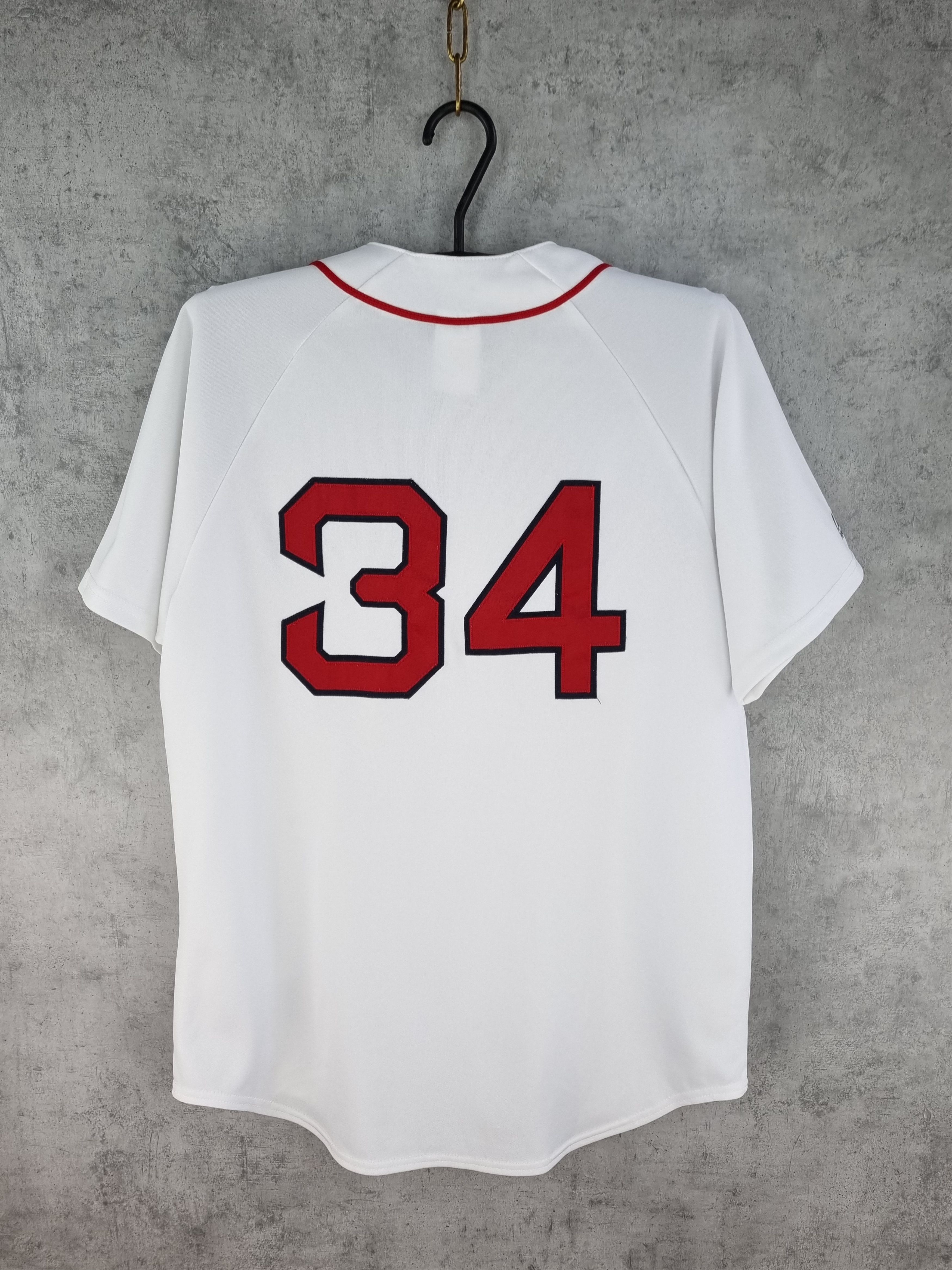 MLB Rare 80s Red Sox Spell Out Big logo tee shirt #34 Size US M / EU 48-50 / 2 - 2 Thumbnail