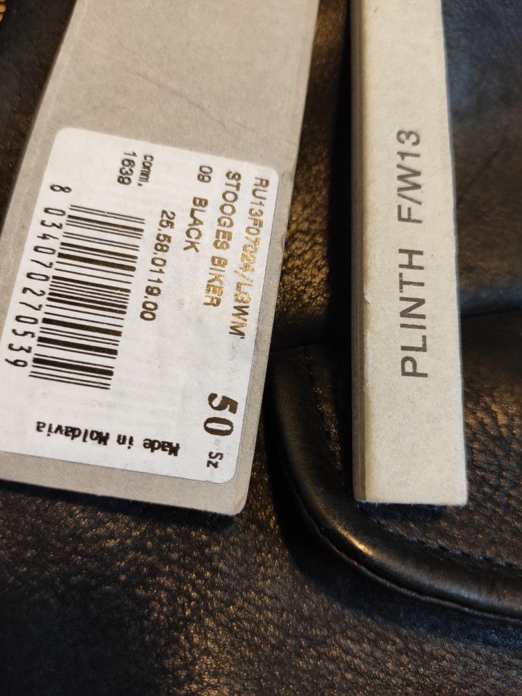 Rick Owens Fur collar & nylon sleeves STOOGES from PLINTH Size US M / EU 48-50 / 2 - 7 Thumbnail