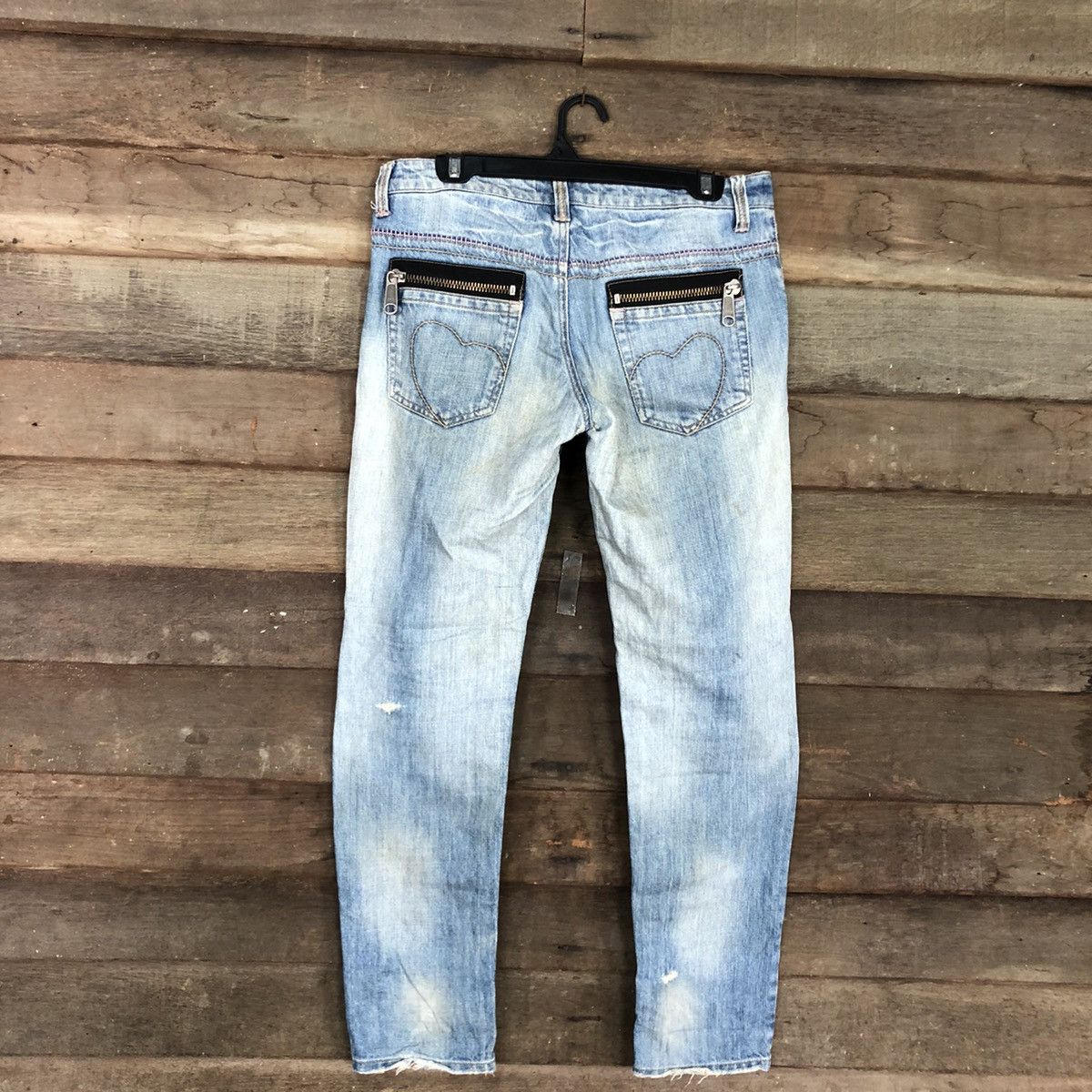 Faded Glory Vanilla Incense Labo Blue Denim Jeans Pants #4583 Size 28" / US 6 / IT 42 - 9 Thumbnail