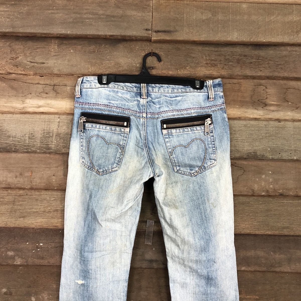 Faded Glory Vanilla Incense Labo Blue Denim Jeans Pants #4583 Size 28" / US 6 / IT 42 - 10 Thumbnail