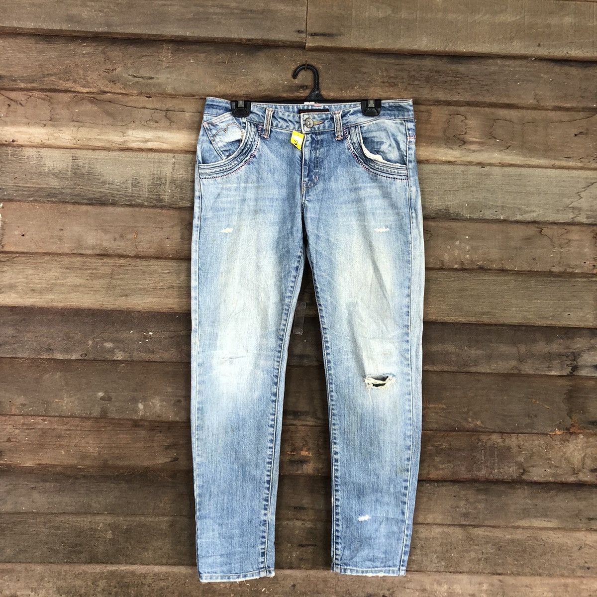 Faded Glory Vanilla Incense Labo Blue Denim Jeans Pants #4583 Size 28" / US 6 / IT 42 - 1 Thumbnail