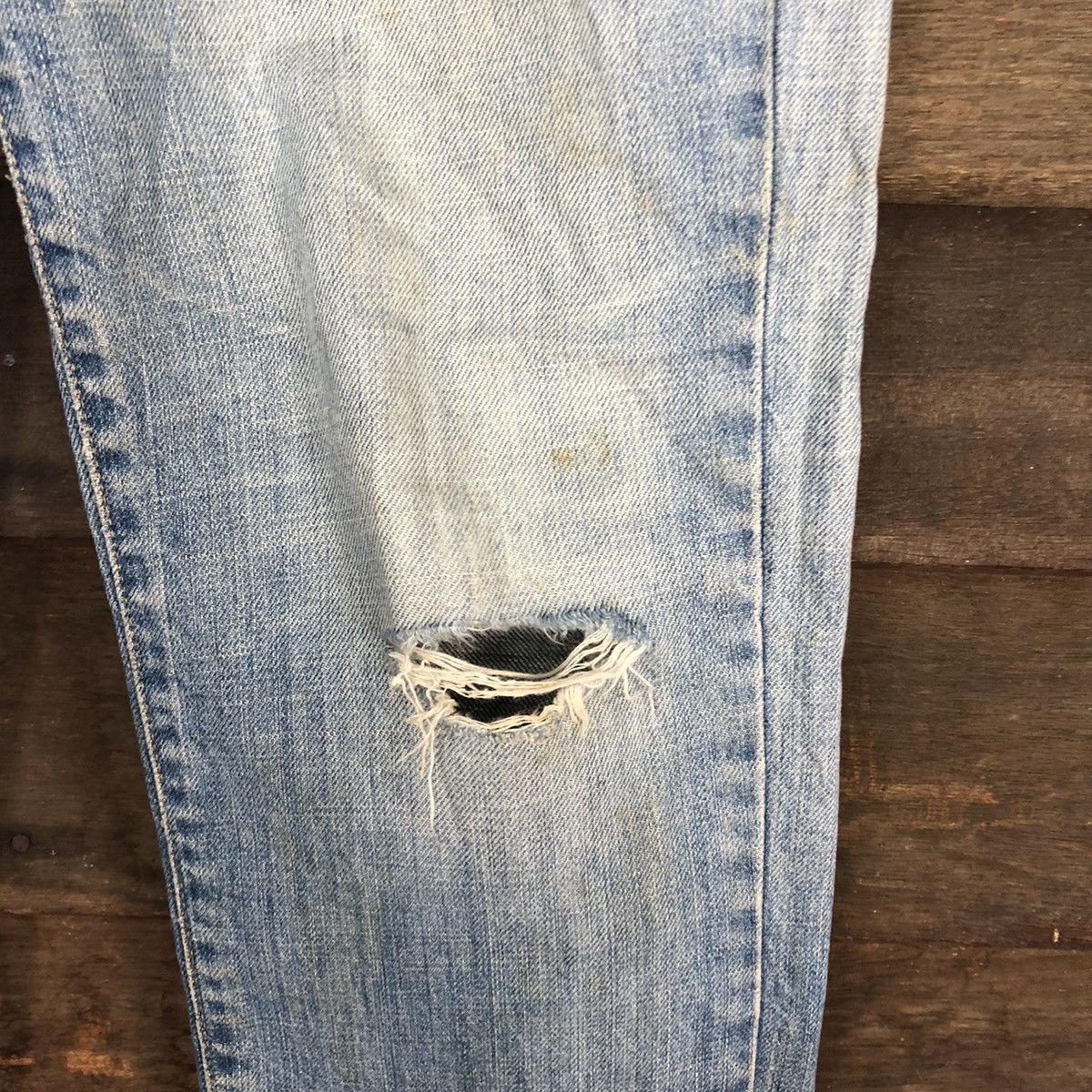 Faded Glory Vanilla Incense Labo Blue Denim Jeans Pants #4583 Size 28" / US 6 / IT 42 - 5 Thumbnail