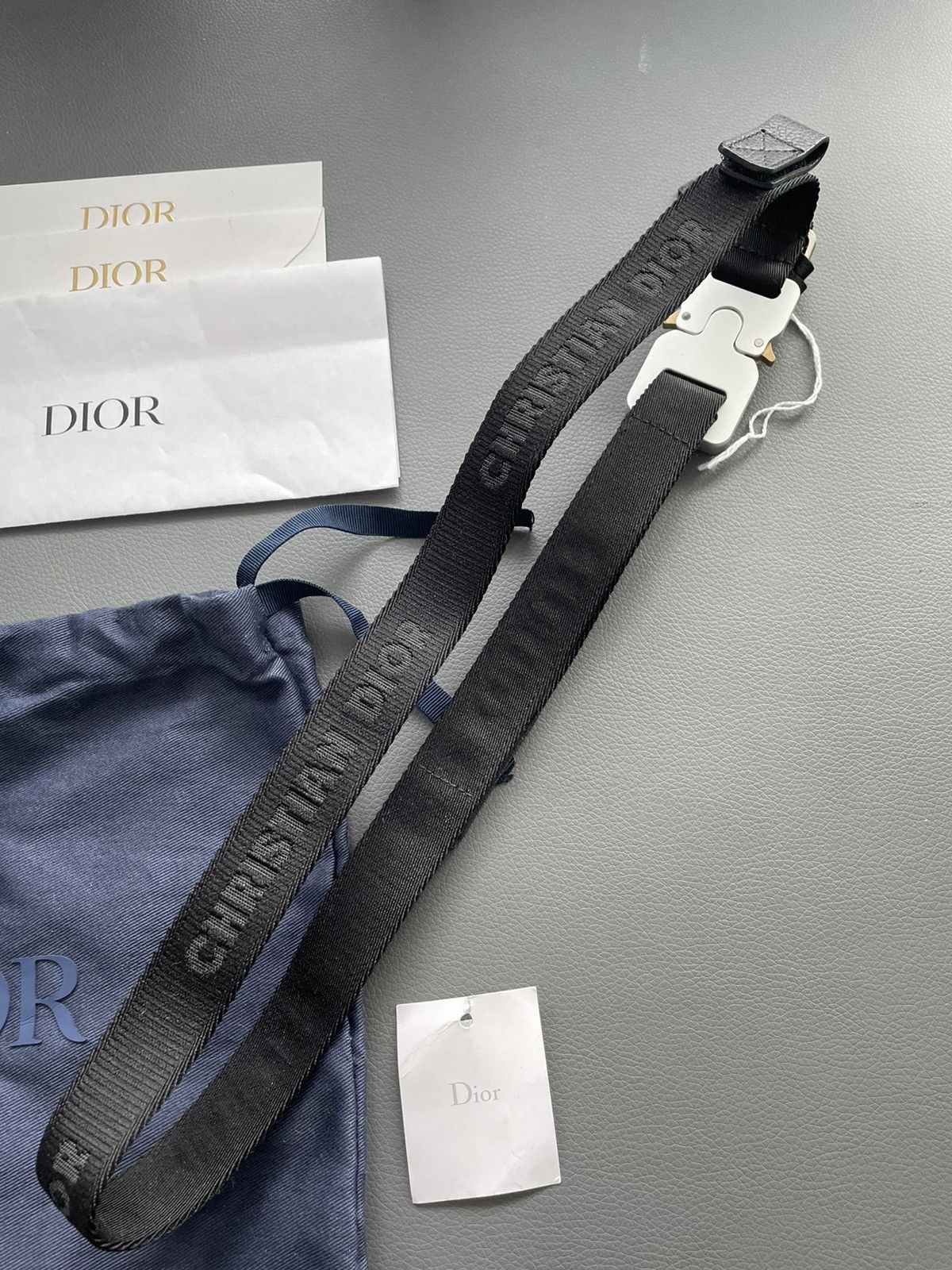 Alyx × Dior Extremely Rare Sold Out Brand NEW Dior x Alyx Logo Belt Size 32 - 14 Thumbnail