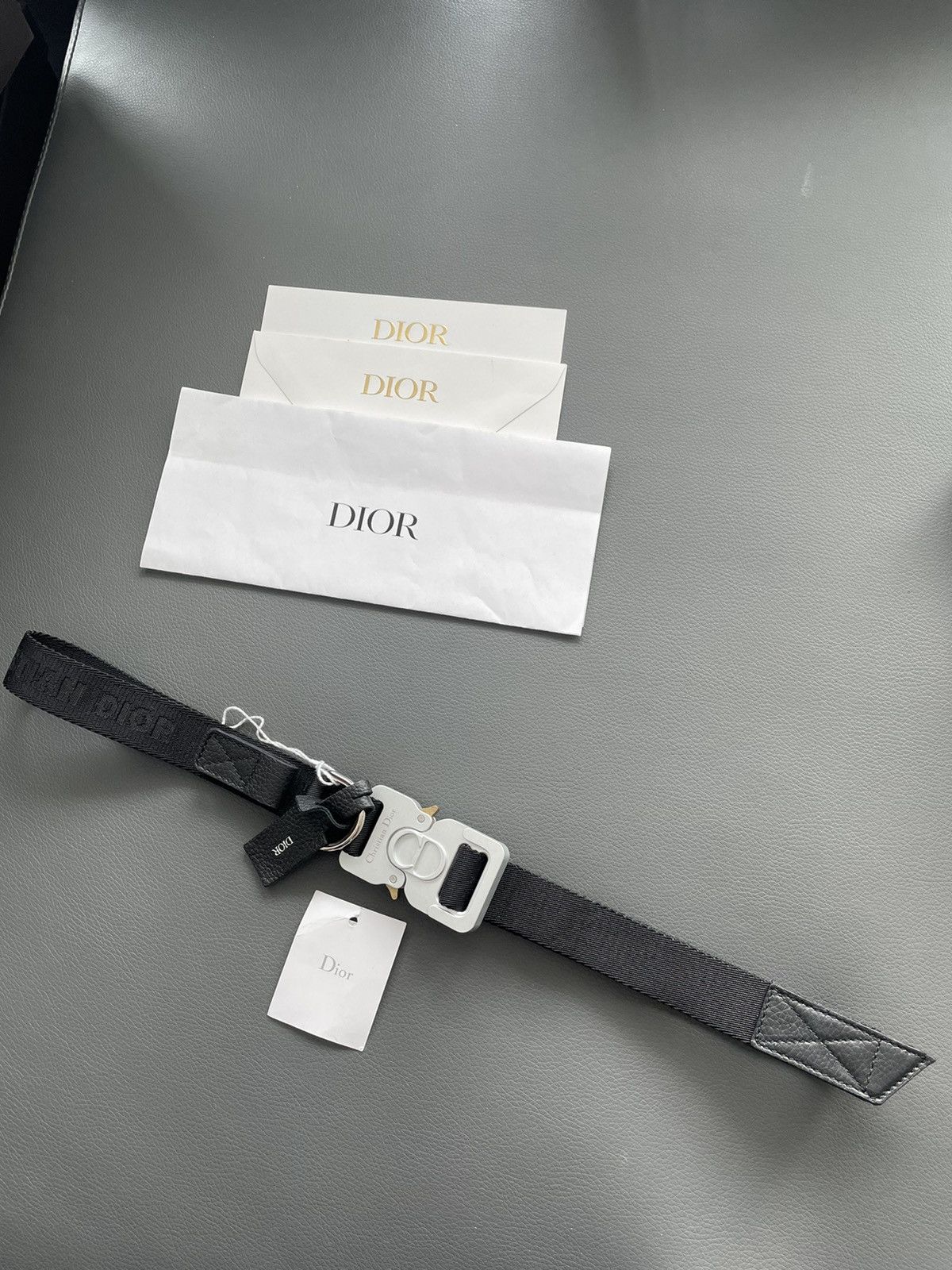Alyx × Dior Extremely Rare Sold Out Brand NEW Dior x Alyx Logo Belt Size 32 - 18 Thumbnail