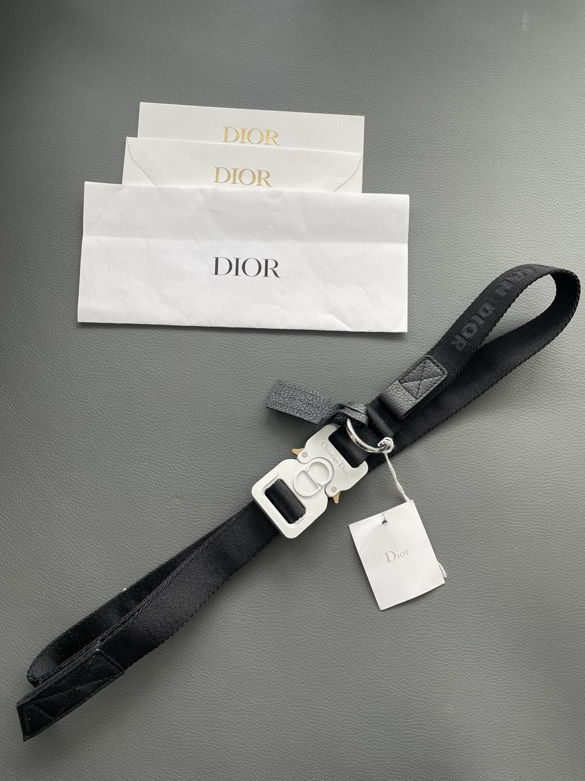 Alyx × Dior Extremely Rare Sold Out Brand NEW Dior x Alyx Logo Belt Size 32 - 6 Thumbnail