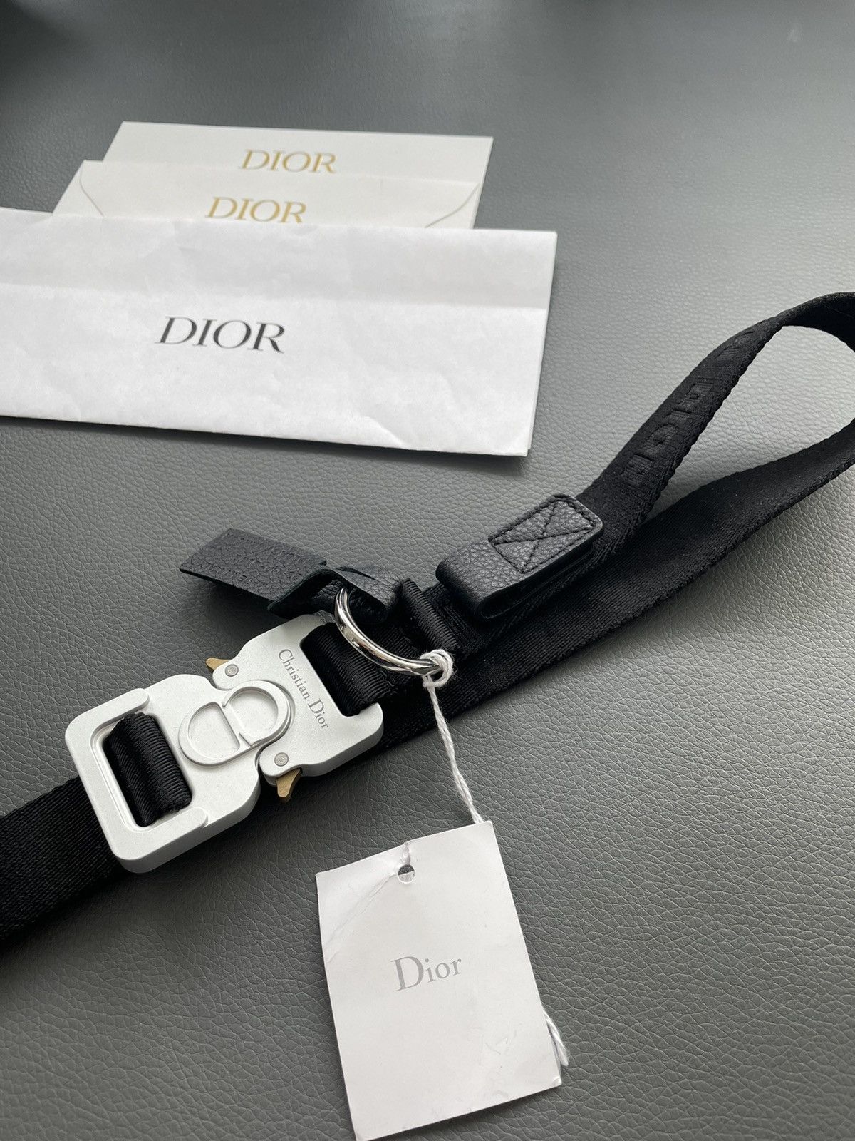 Alyx × Dior Extremely Rare Sold Out Brand NEW Dior x Alyx Logo Belt Size 32 - 2 Thumbnail