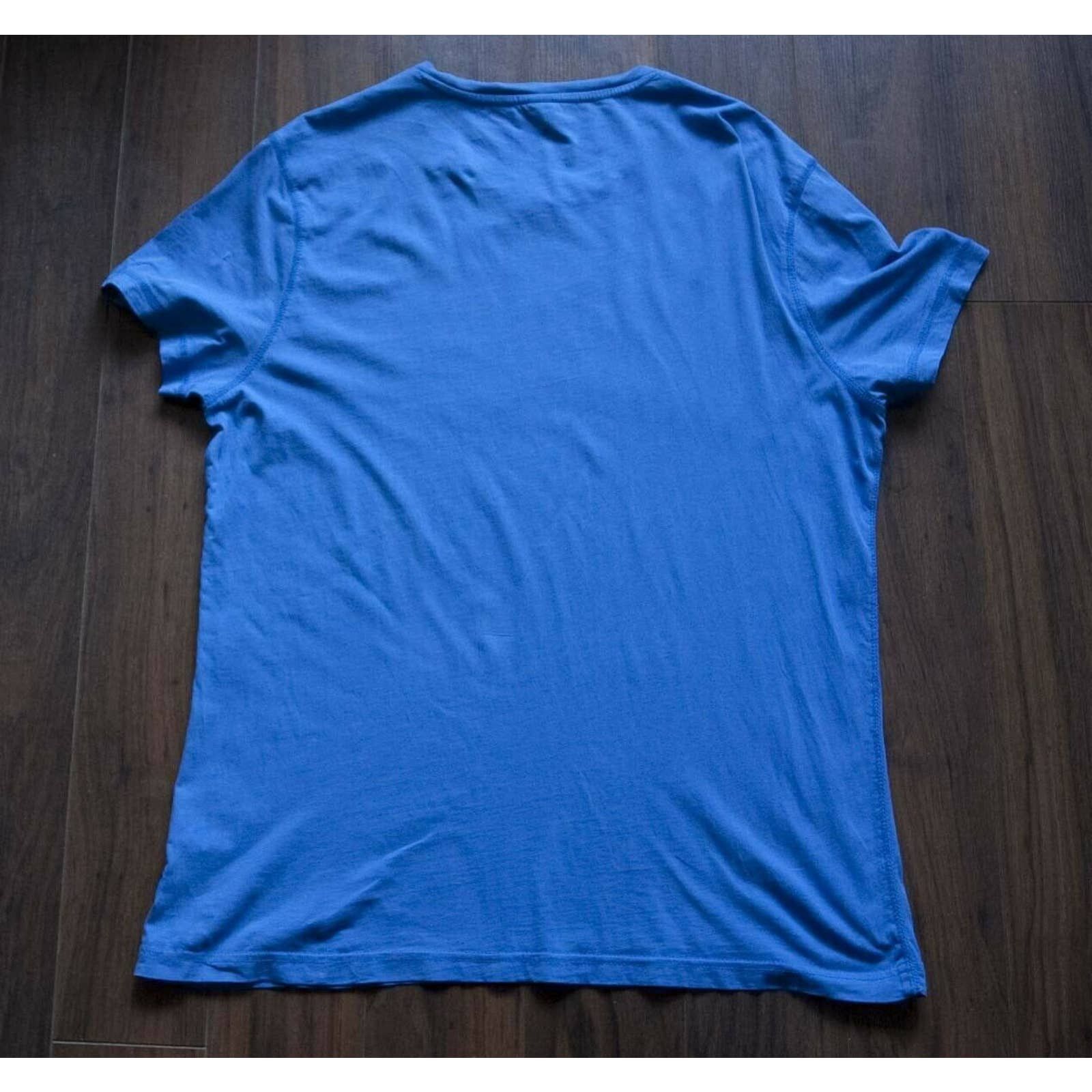 G-Star ** G Star T Shirt Blue Spell Out Size XL Size US XL / EU 56 / 4 - 5 Thumbnail