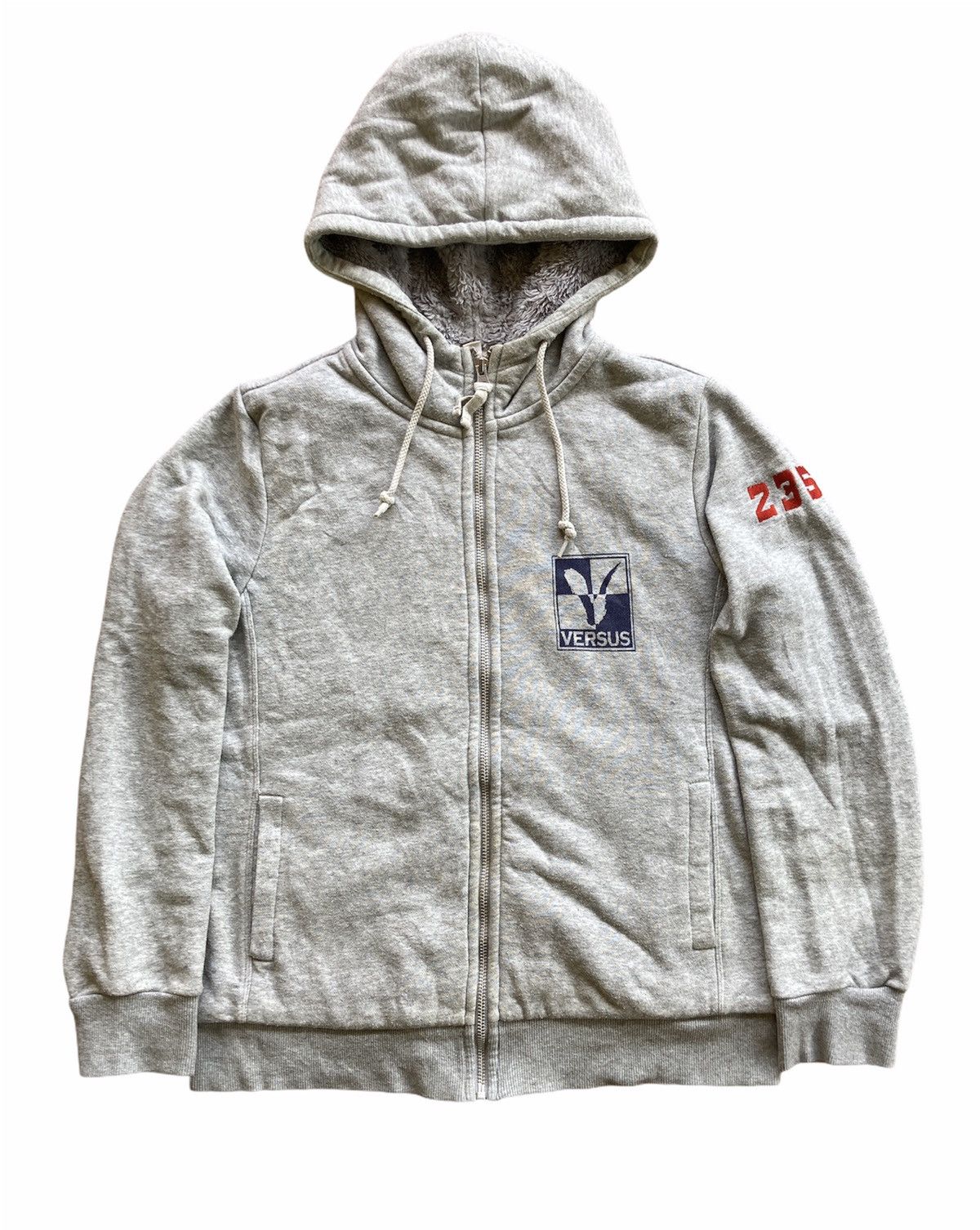 Japanese Brand VERSUS KIZUNA SHIZUKAZE ZIPPER HOODIE Size US M / EU 48-50 / 2 - 3 Thumbnail