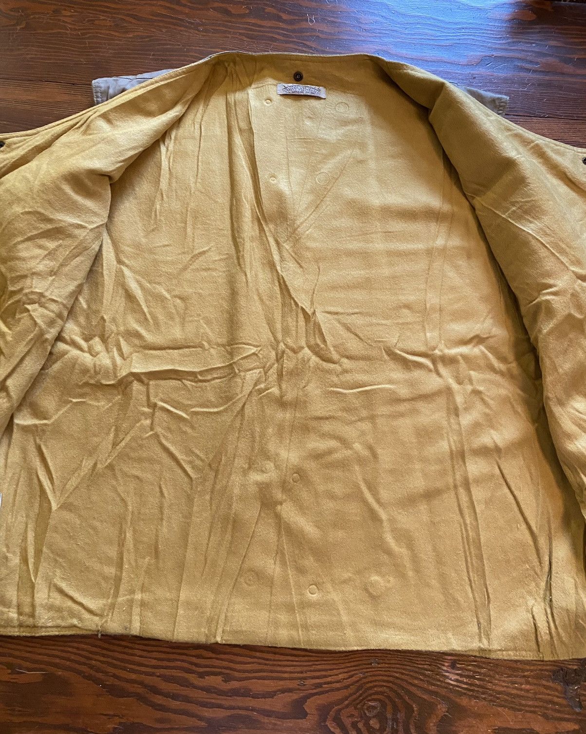 London Fog Vintage 70s Outdoor Unlimited London Fog Flannel Lined Vest Size US L / EU 52-54 / 3 - 4 Thumbnail