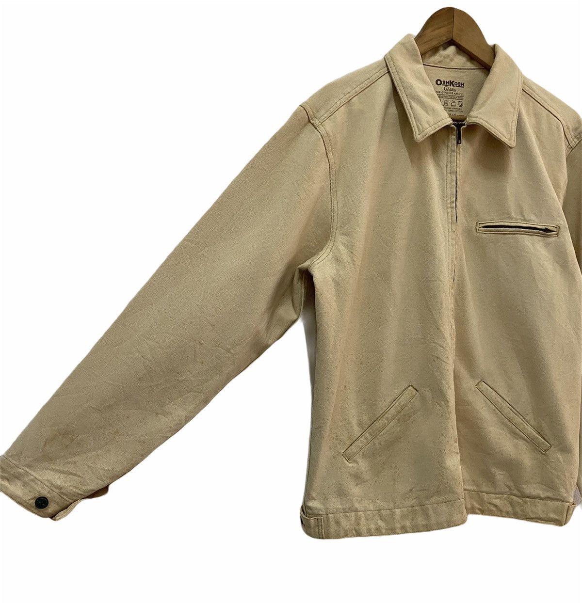 Oshkosh × Vintage VINTAGE OSHKOSH WORKWEAR ZIP JACKET Size US M / EU 48-50 / 2 - 6 Thumbnail
