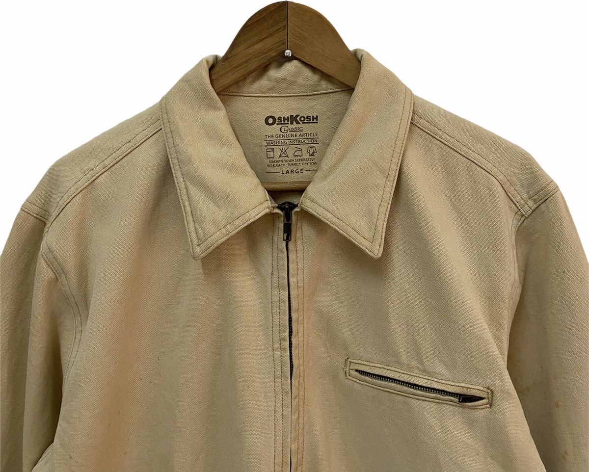Oshkosh × Vintage VINTAGE OSHKOSH WORKWEAR ZIP JACKET Size US M / EU 48-50 / 2 - 5 Thumbnail