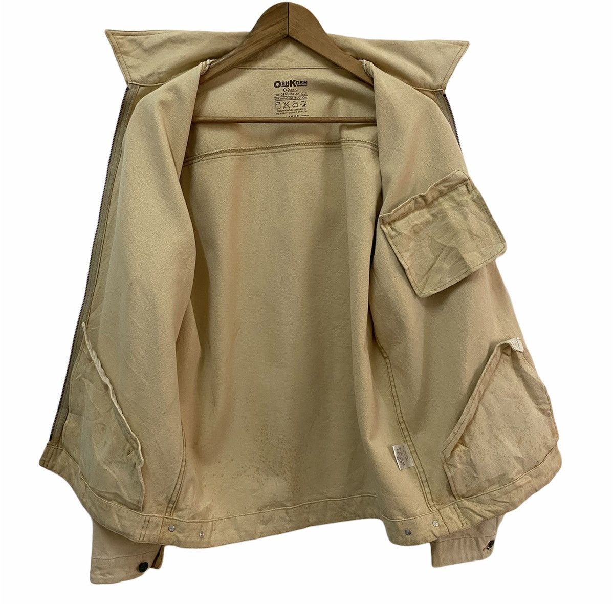 Oshkosh × Vintage VINTAGE OSHKOSH WORKWEAR ZIP JACKET Size US M / EU 48-50 / 2 - 4 Thumbnail