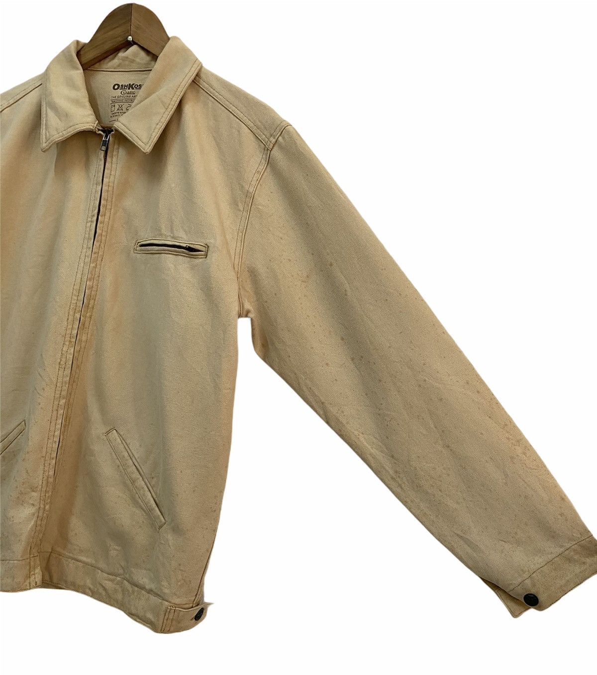 Oshkosh × Vintage VINTAGE OSHKOSH WORKWEAR ZIP JACKET Size US M / EU 48-50 / 2 - 7 Thumbnail