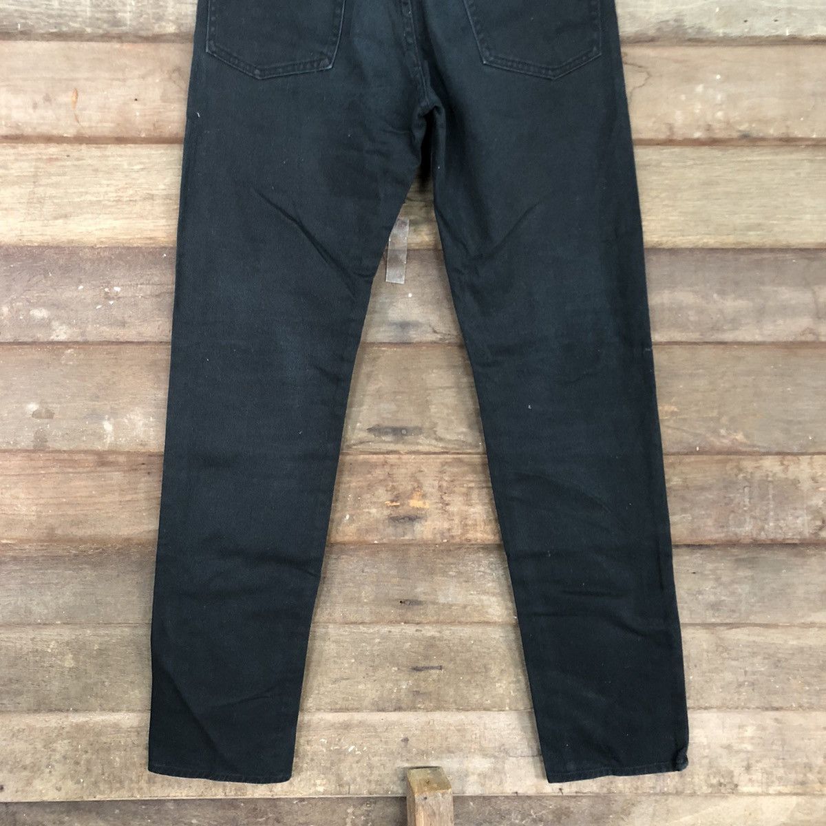 Japanese Brand Japan GU Black denim Cargo Pants #4579 Size US 30 / EU 46 - 8 Thumbnail