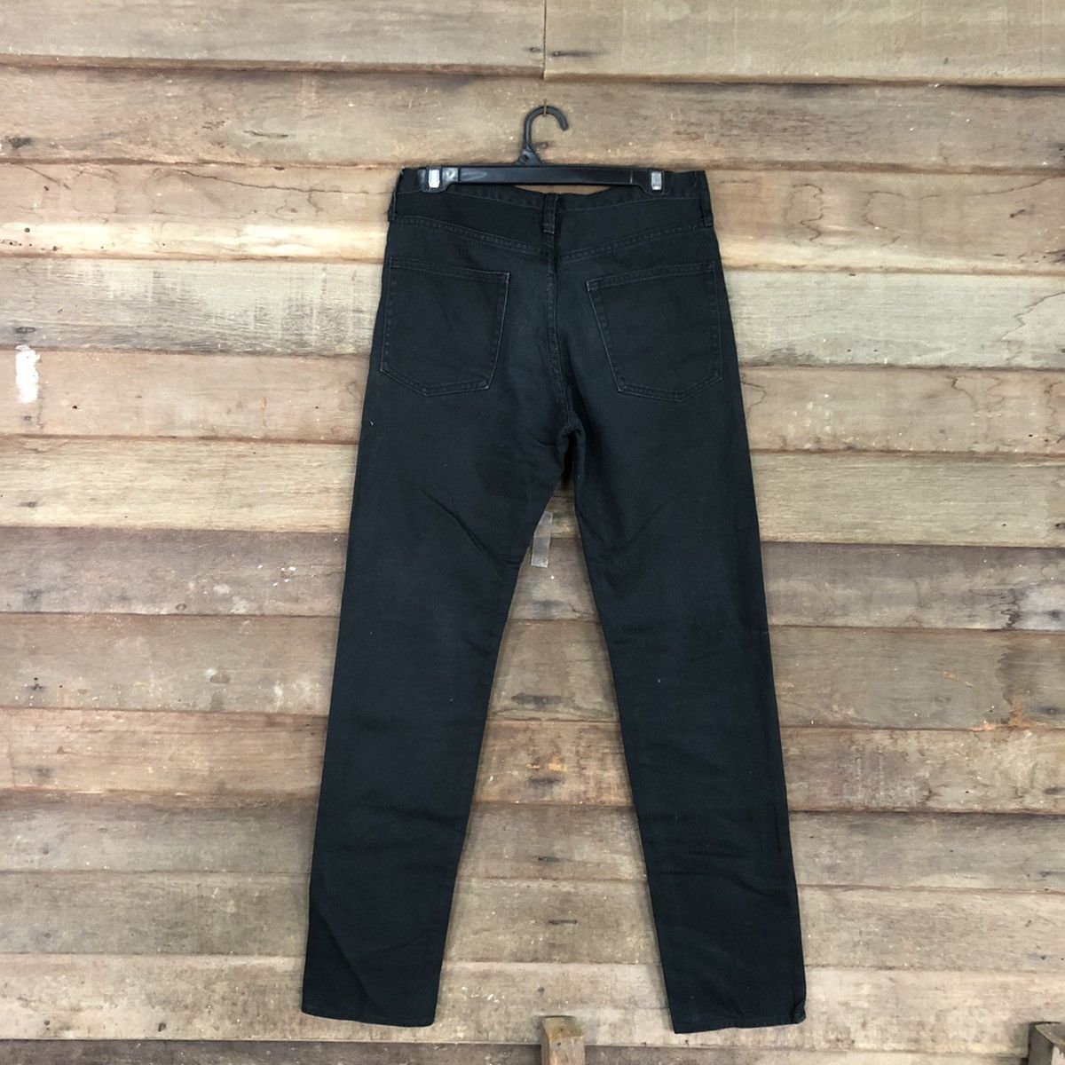 Japanese Brand Japan GU Black denim Cargo Pants #4579 Size US 30 / EU 46 - 7 Thumbnail
