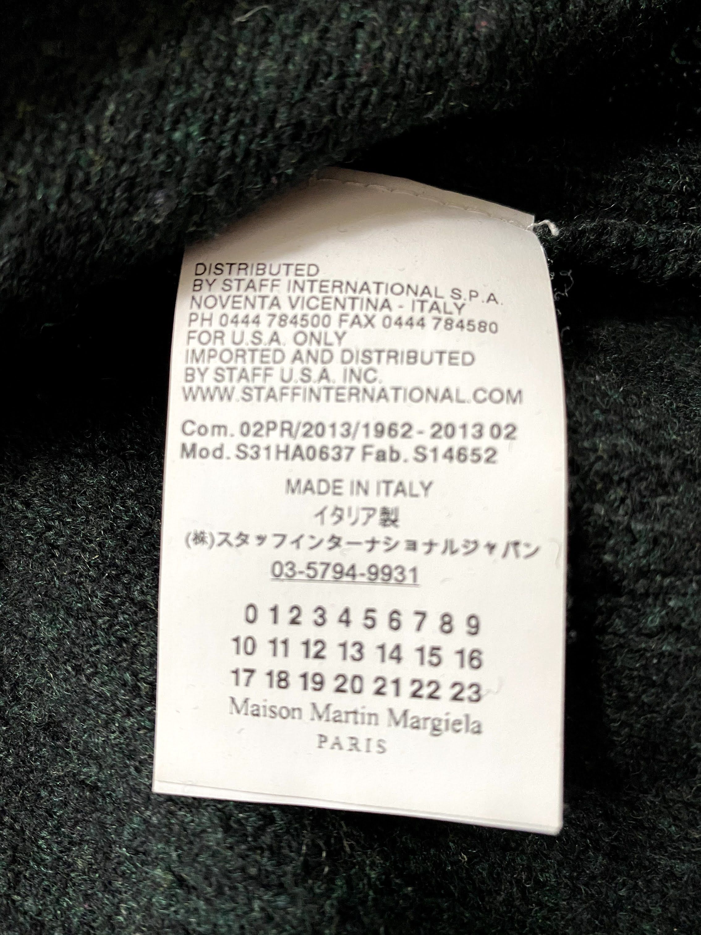 Maison Margiela ⚡️QUICK SALE⚡️2013 Maison Margiela Green Knit Size US XS / EU 42 / 0 - 5 Thumbnail