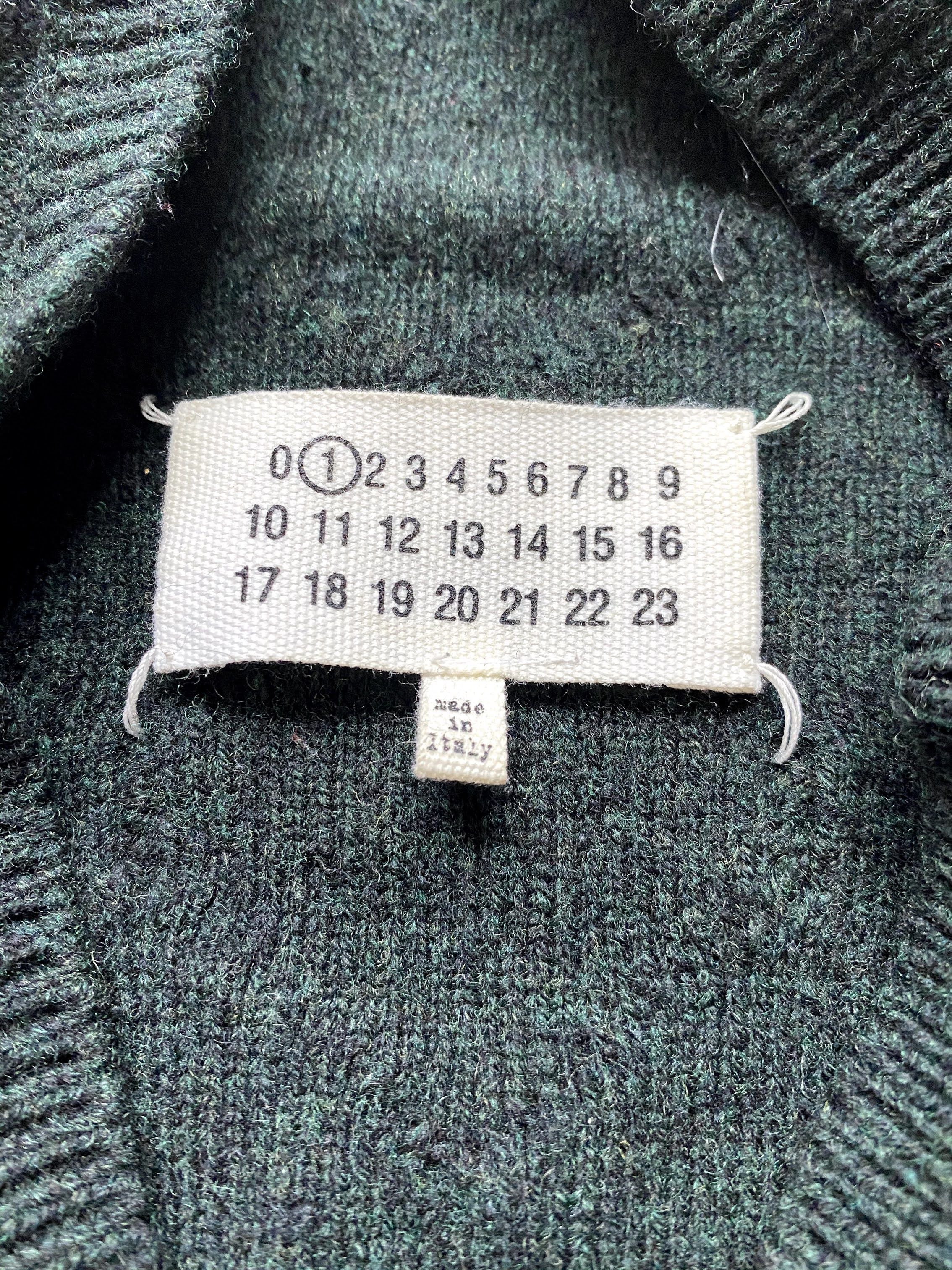 Maison Margiela ⚡️QUICK SALE⚡️2013 Maison Margiela Green Knit Size US XS / EU 42 / 0 - 3 Thumbnail