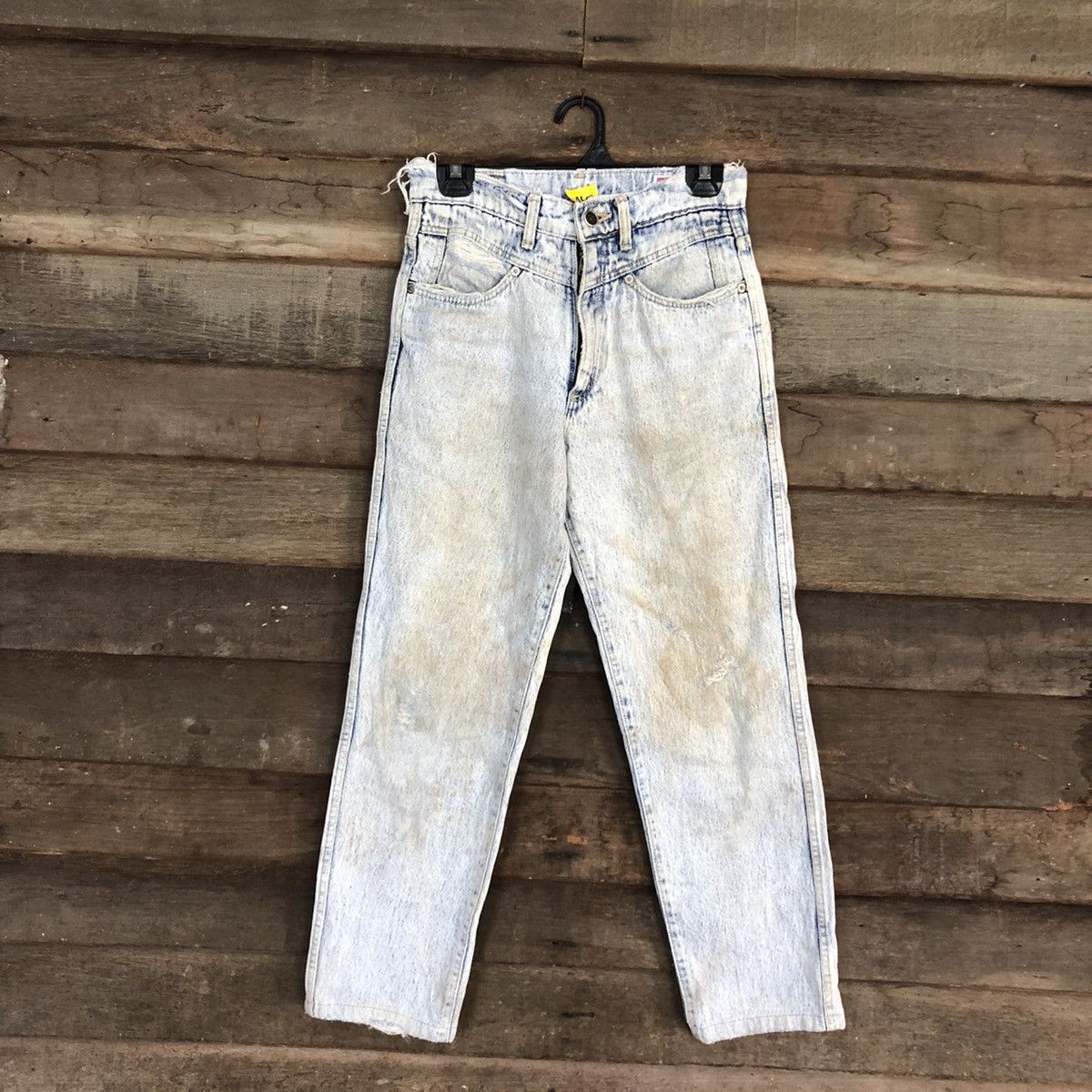 Vintage Vtg Wrangler Blue denim Jeans Pants #4602 Size US 29 - 1 Thumbnail