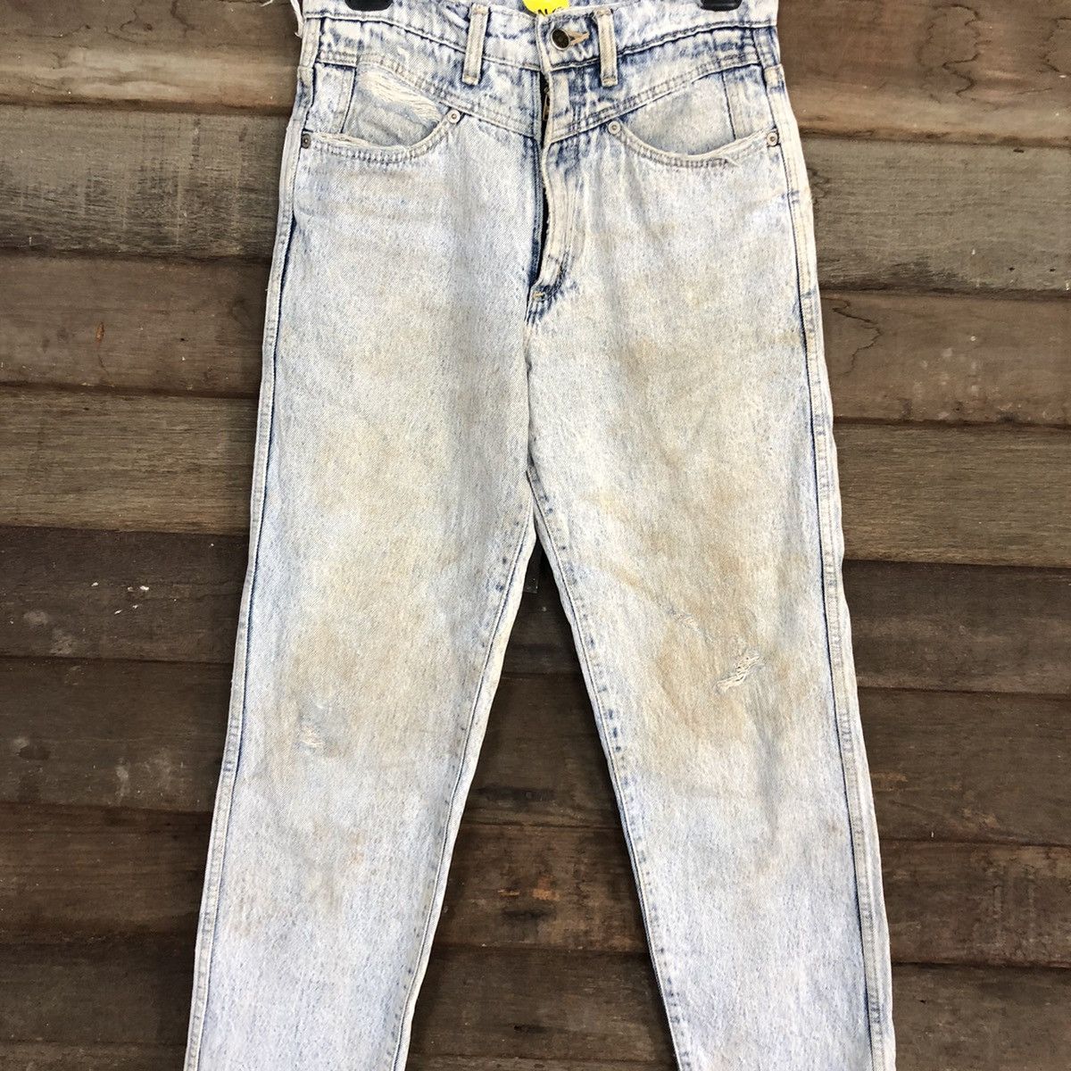Vintage Vtg Wrangler Blue denim Jeans Pants #4602 Size US 29 - 4 Thumbnail