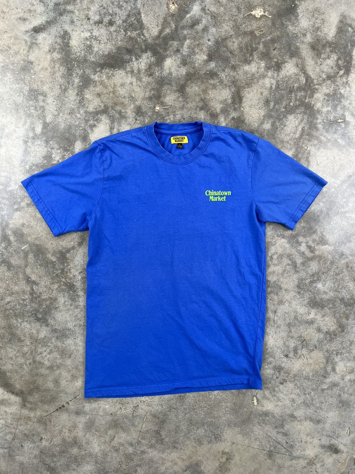 Market Chinatown Market Blue Green "Call my Lawyer" Puff Print Tee Size US L / EU 52-54 / 3 - 3 Thumbnail