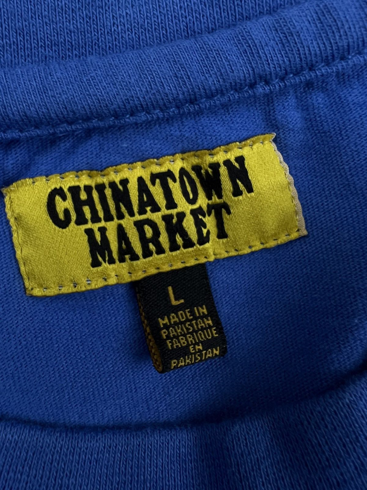 Market Chinatown Market Blue Green "Call my Lawyer" Puff Print Tee Size US L / EU 52-54 / 3 - 4 Thumbnail