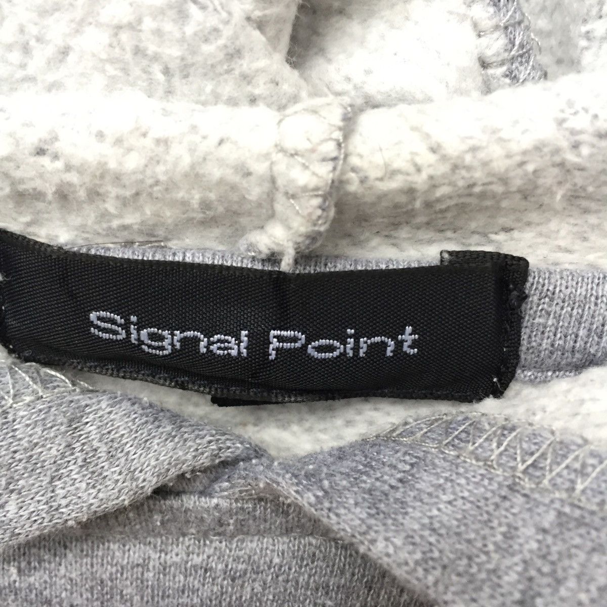 Vintage Signal Point Big Logo Hoodie spell out nice design Size US M / EU 48-50 / 2 - 5 Thumbnail