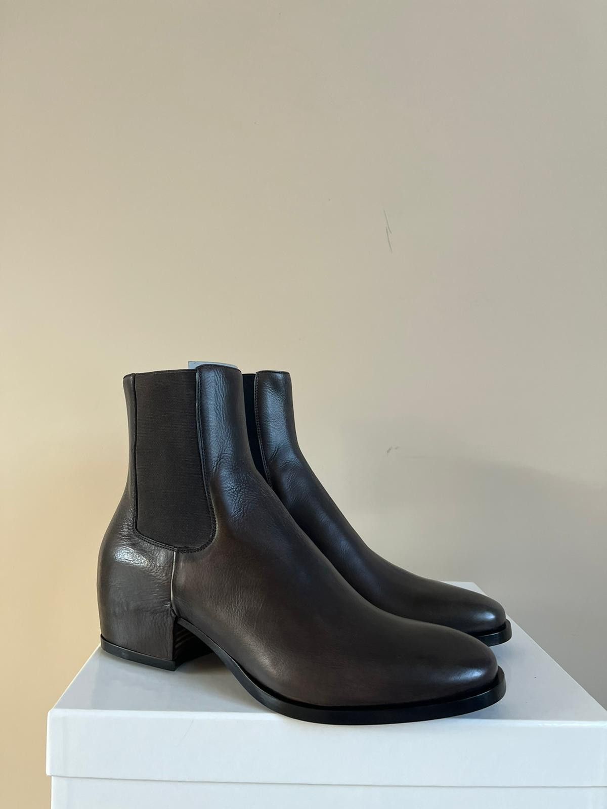 Givenchy Wedge Heel Texas Boots in Dark Chocolate Size US 11 / EU 44 - 12 Thumbnail